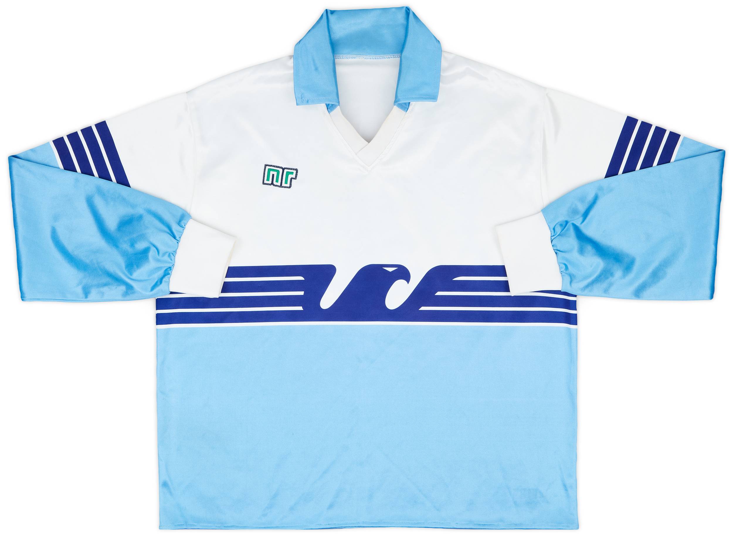 1982-83 Lazio Match Issue Home L/S Shirt #4