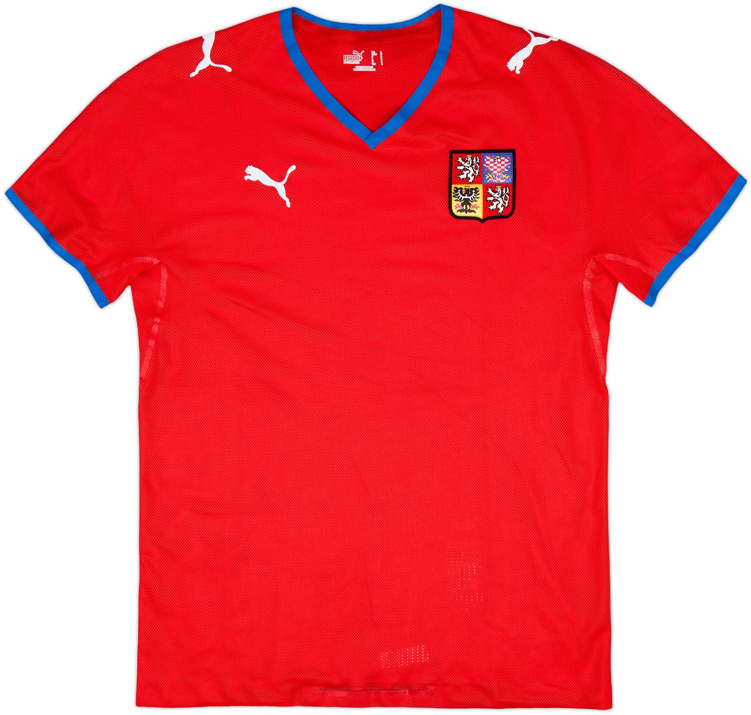 2008-09 Czech Republic Player Issue Home Shirt - 10/10 - (L)