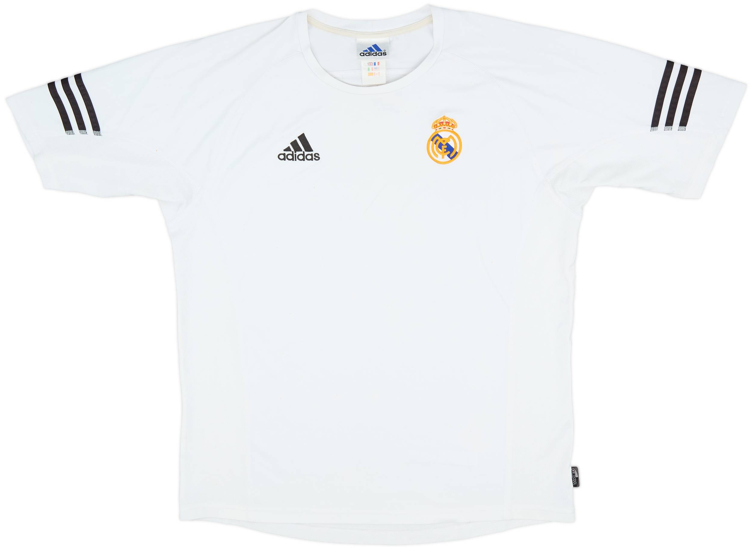 2002-03 Real Madrid adidas Training Shirt - 8/10 - (M/L)