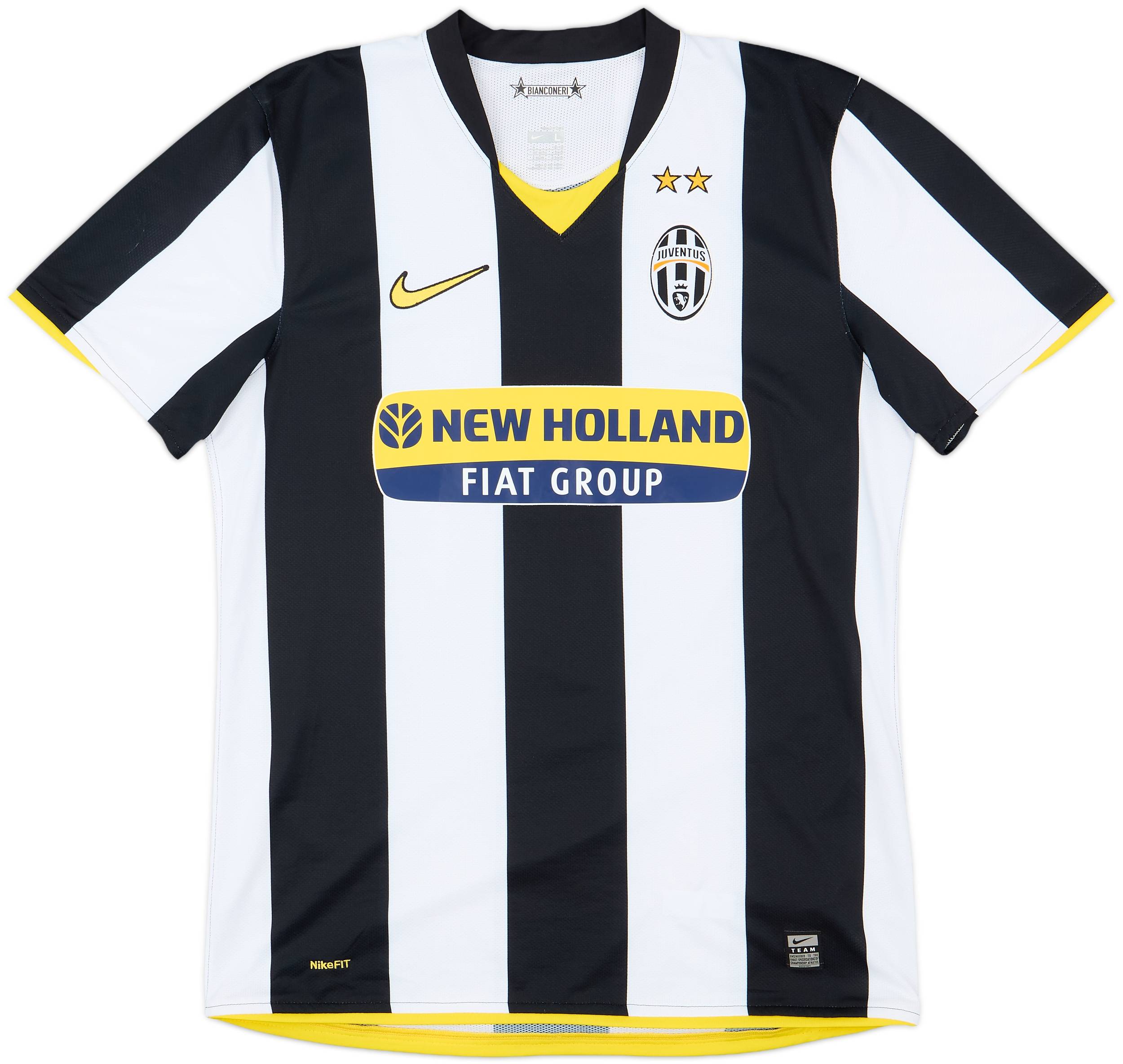 2008-09 Juventus Home Shirt Amauri #8 - 6/10 - (L)