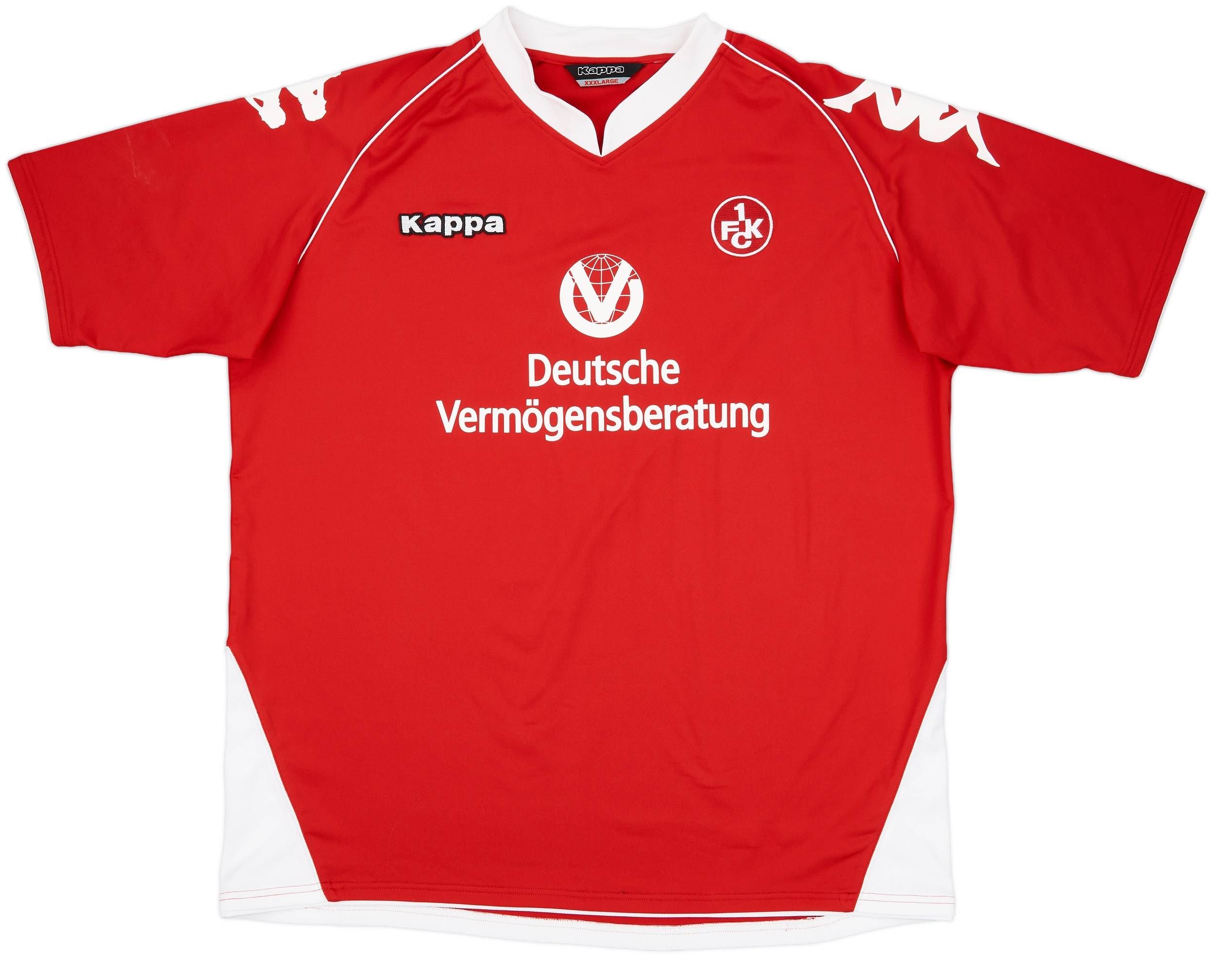 2007-08 Kaiserslautern Home Shirt - 9/10 - (3XL)