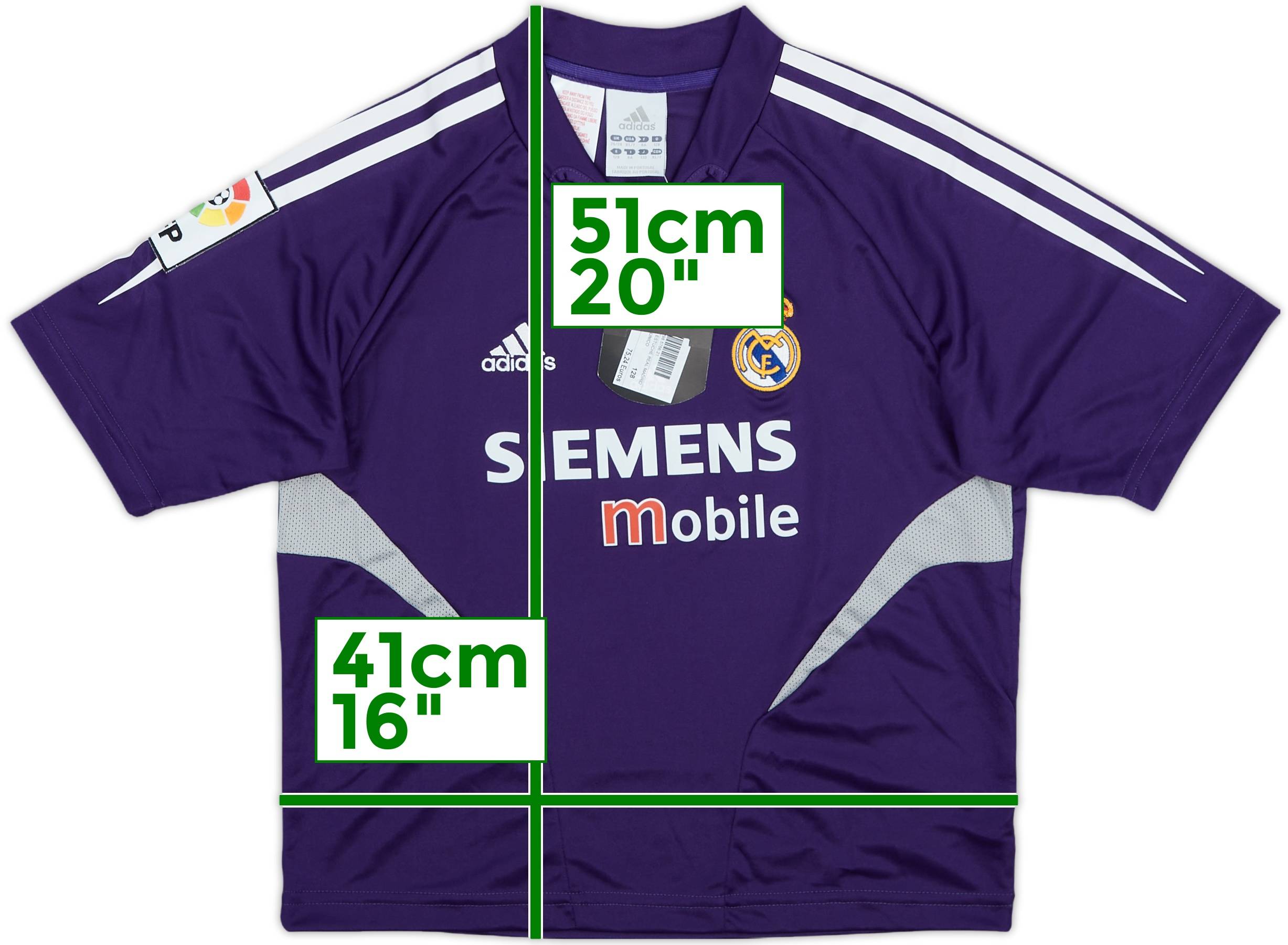 adidas Real Madrid REDONDO 6 シャツ S/MEN 1999-00 Real Madrid adidas Reissue Home Shirt Redondo #6