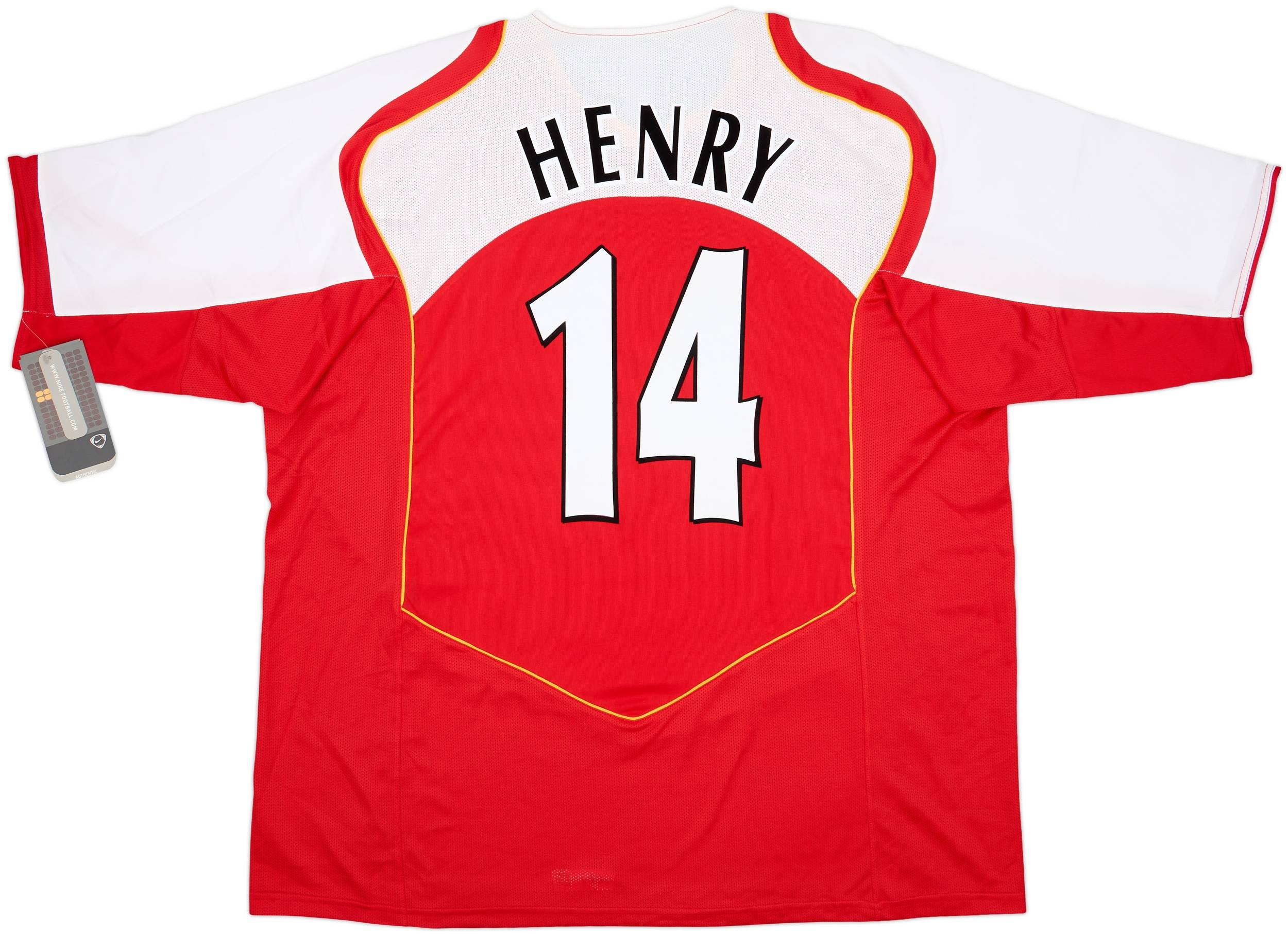 03-04 アーセナル 14番 Henry/Sサイズ/ホーム 2004-05 Arsenal Home Shirt Henry #14 (3XL)