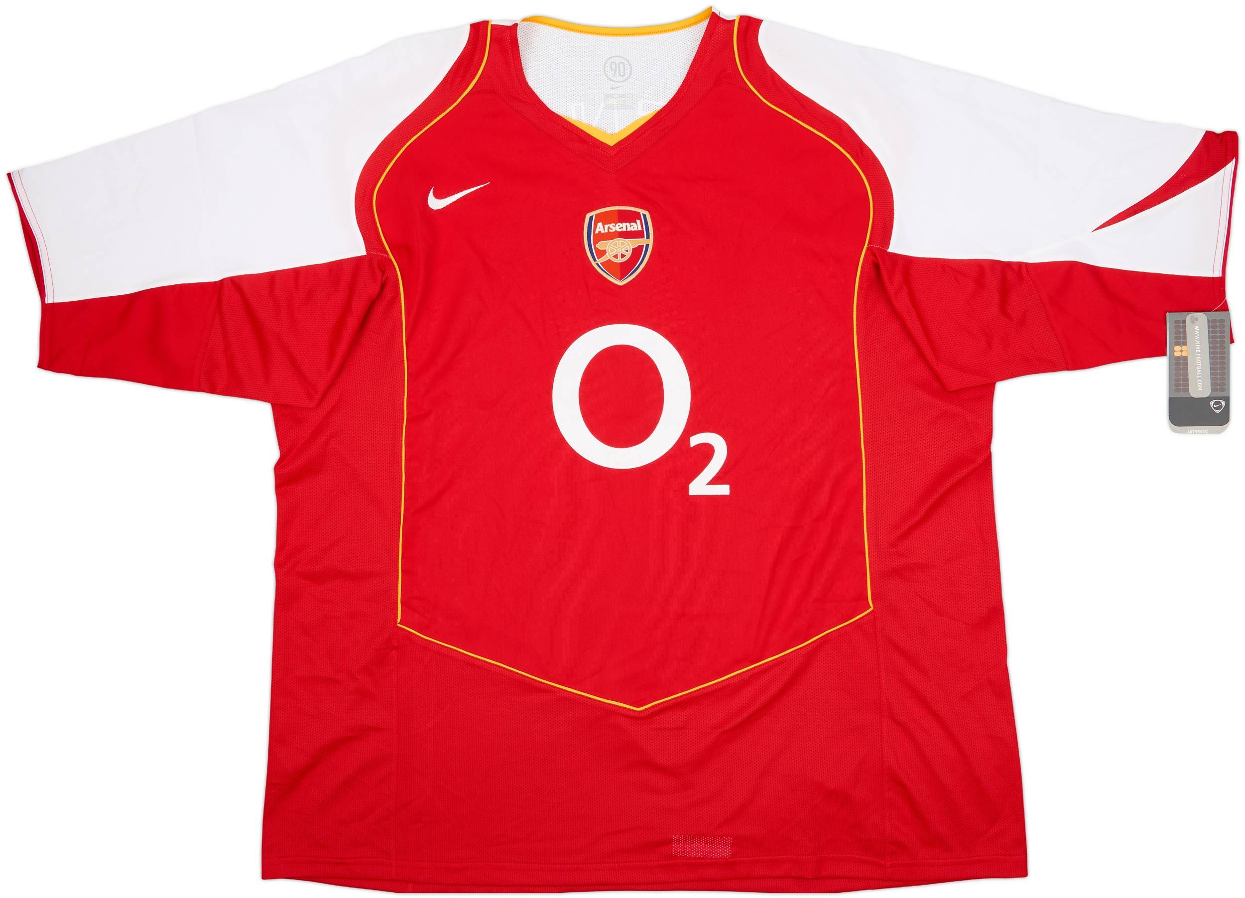 2004-05 Arsenal Home Shirt Henry #14 (3XL)