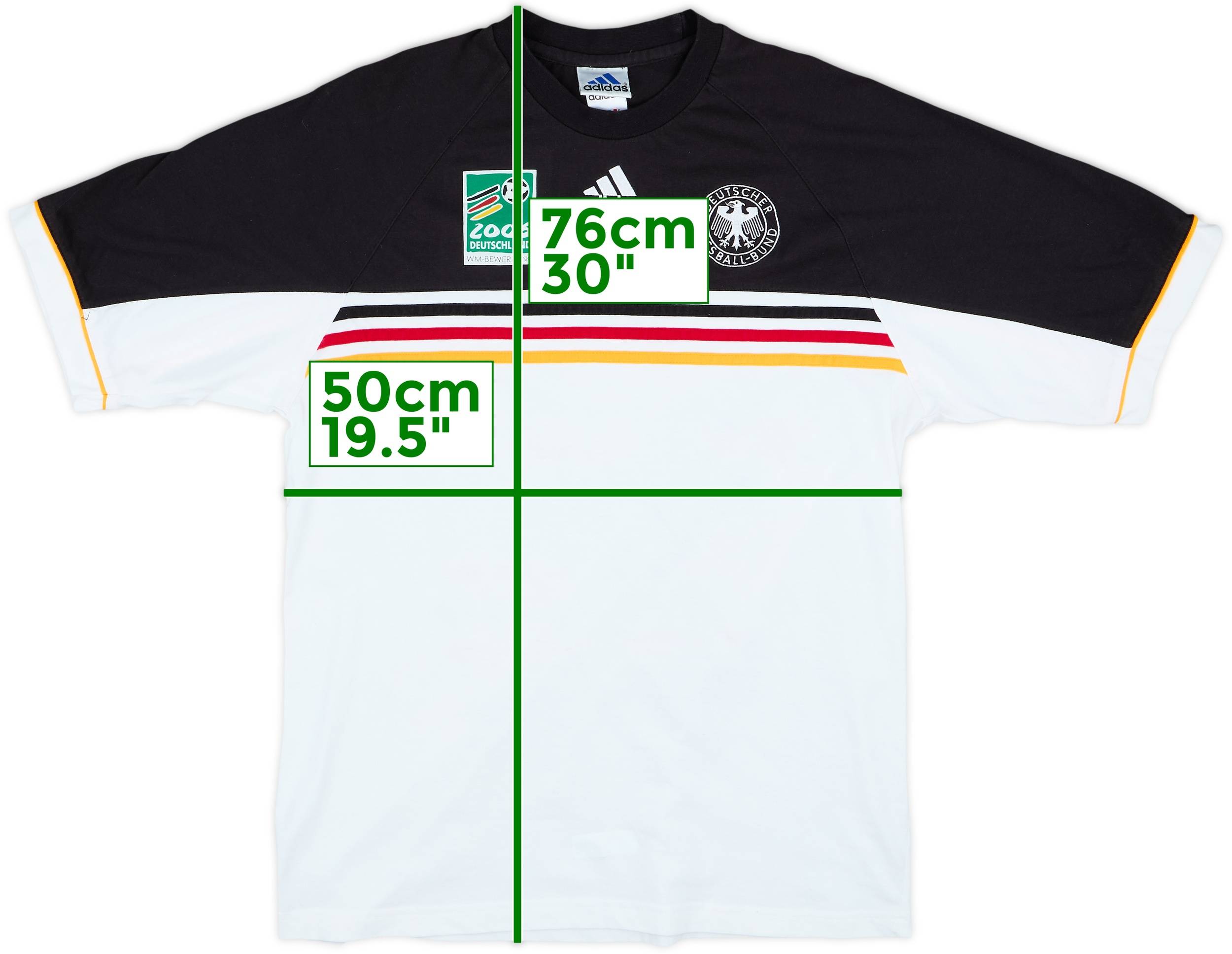 1998-00 Germany adidas 'DFB Cup' Cotton Tee - 10/10 - (L)