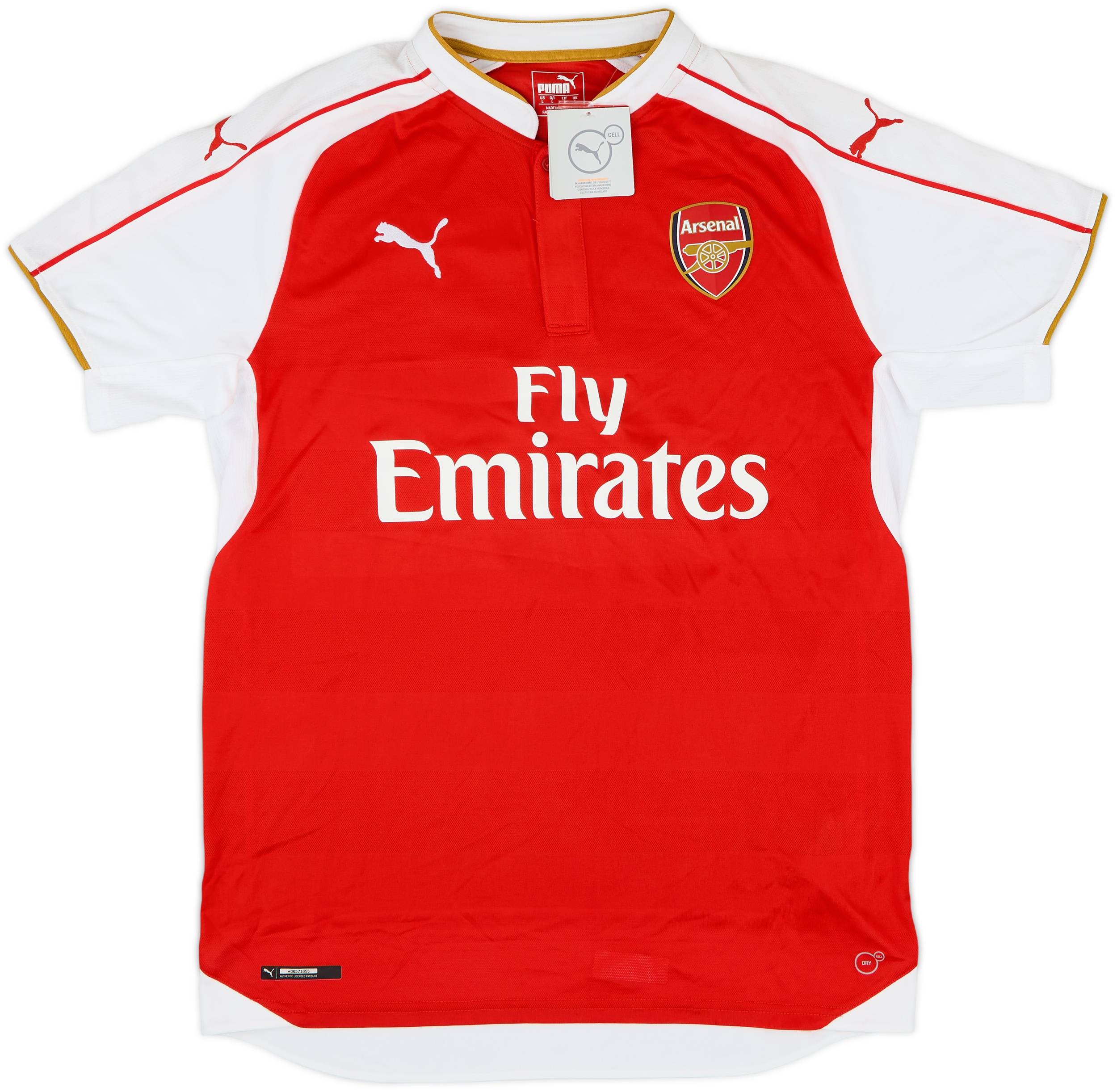 2015-16 Arsenal Home Shirt Alexis #17 (L)