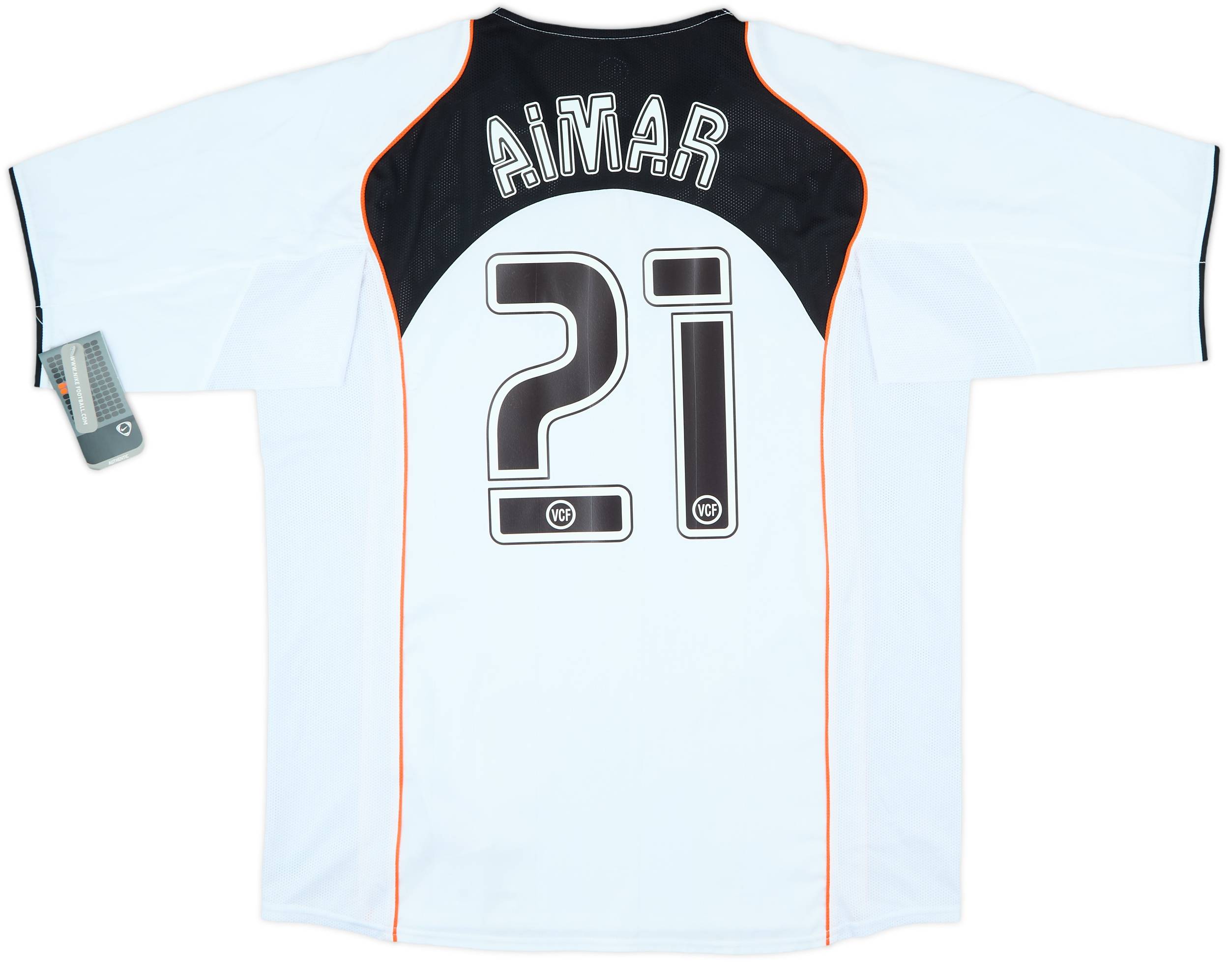 Nike Valencia CF Aimar 21 XL シャツ 2004-05 Valencia Home Shirt Aimar #21 (XL)