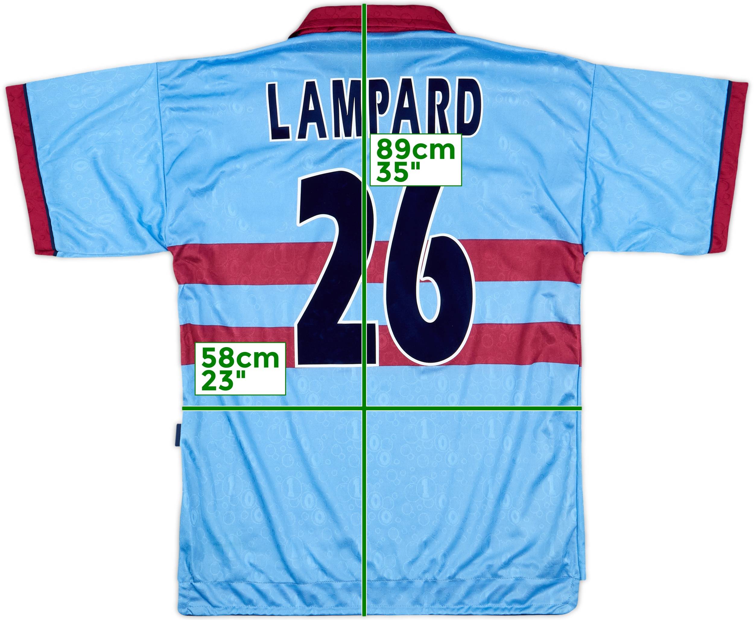 ウェア Westham United 1995/97 Away L/S Uniform Westham United 1995/97 Away L/S Uniform