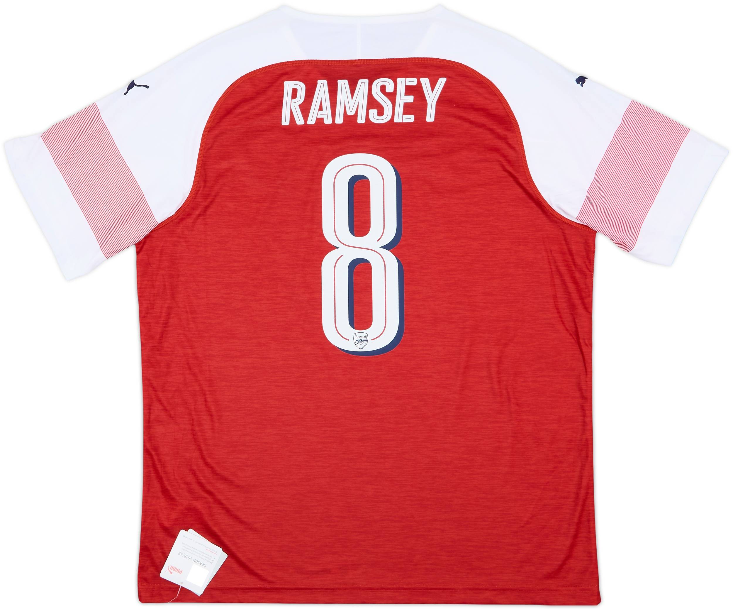 2018-19 Arsenal Home Shirt Ramsey #8 (XL)