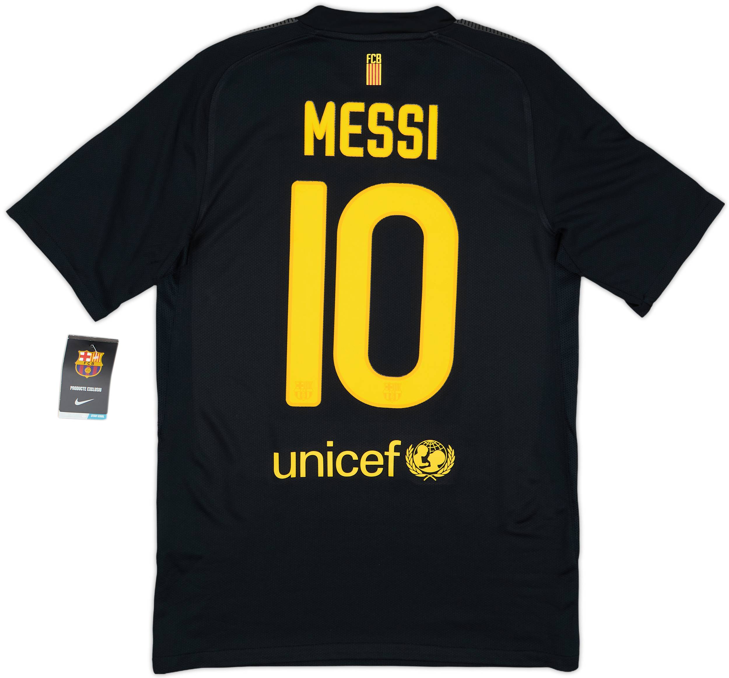 2011-12 Barcelona Away Shirt Messi #10 (S)