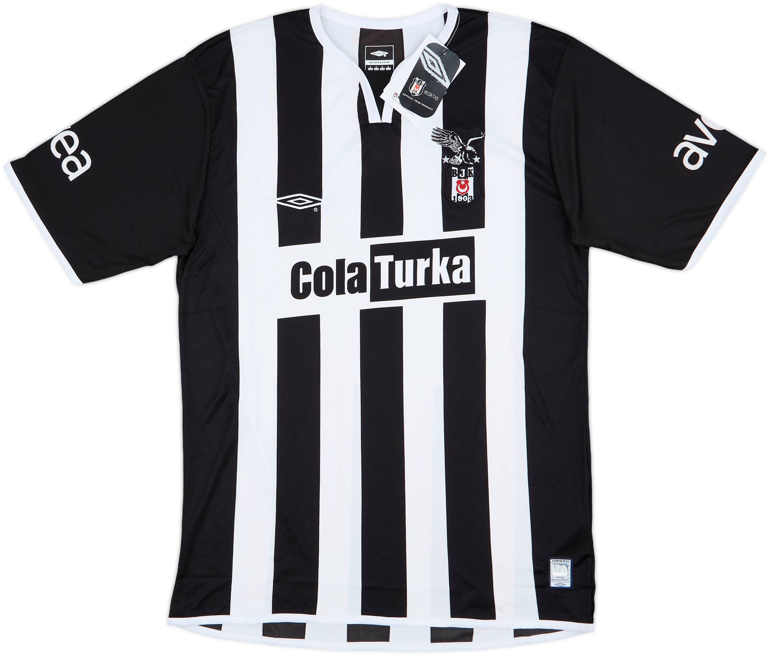 2006-07 Besiktas Basic Home Shirt (L)