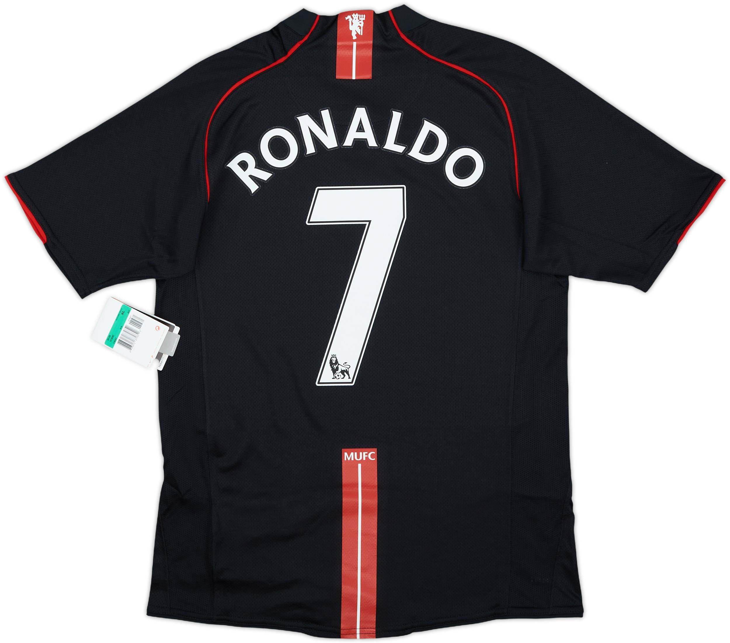 2007-08 Manchester United Away Shirt Ronaldo #7 (S)