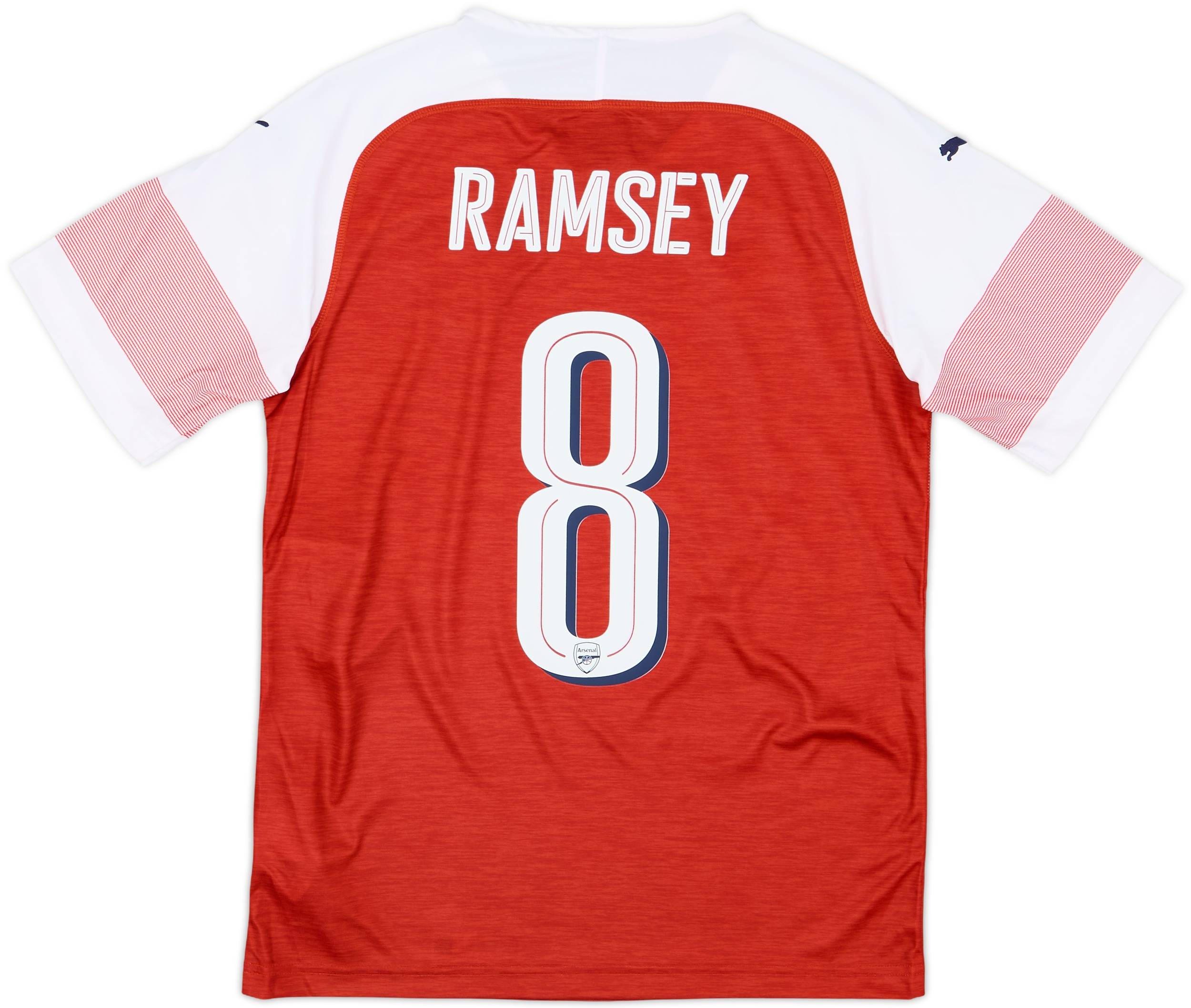 2018-19 Arsenal Home Shirt Ramsey #8 (S)