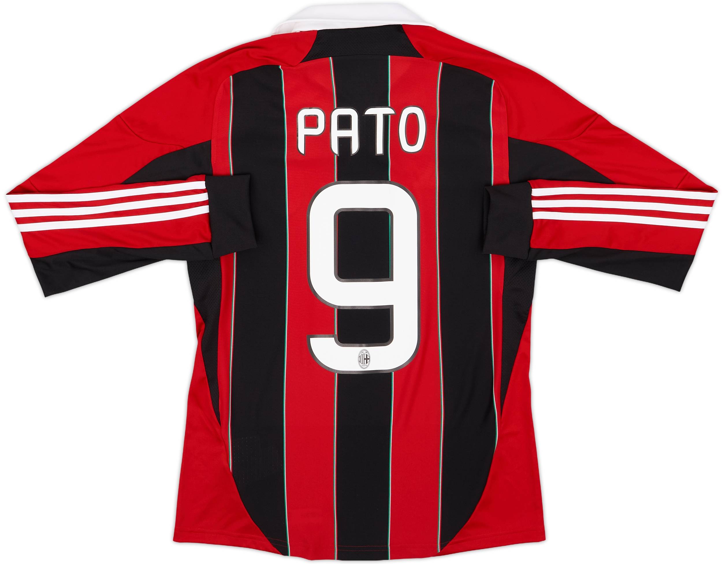 2012-13 AC Milan Home L/S Shirt Pato #9 (S)
