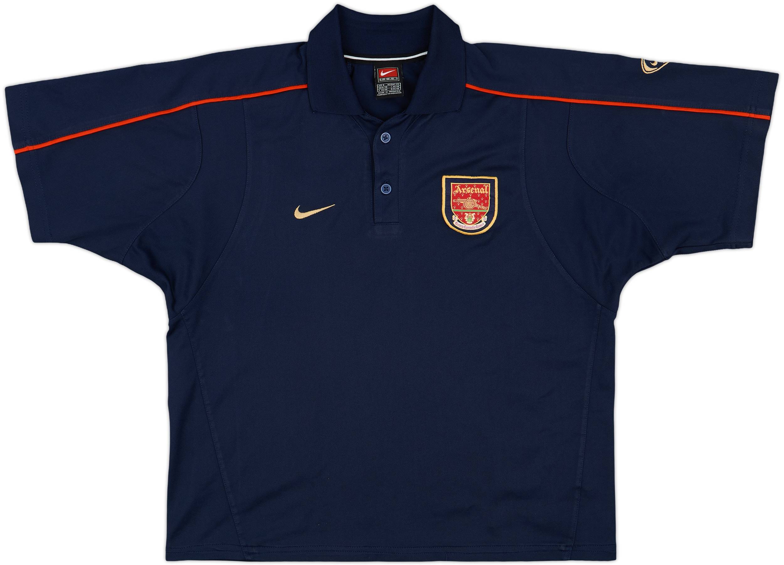 00/02 NIKE × Arsenal S/S Game Shirts 2000/02 ARSENAL Vintage Nike European Football Shirt Jersey (S