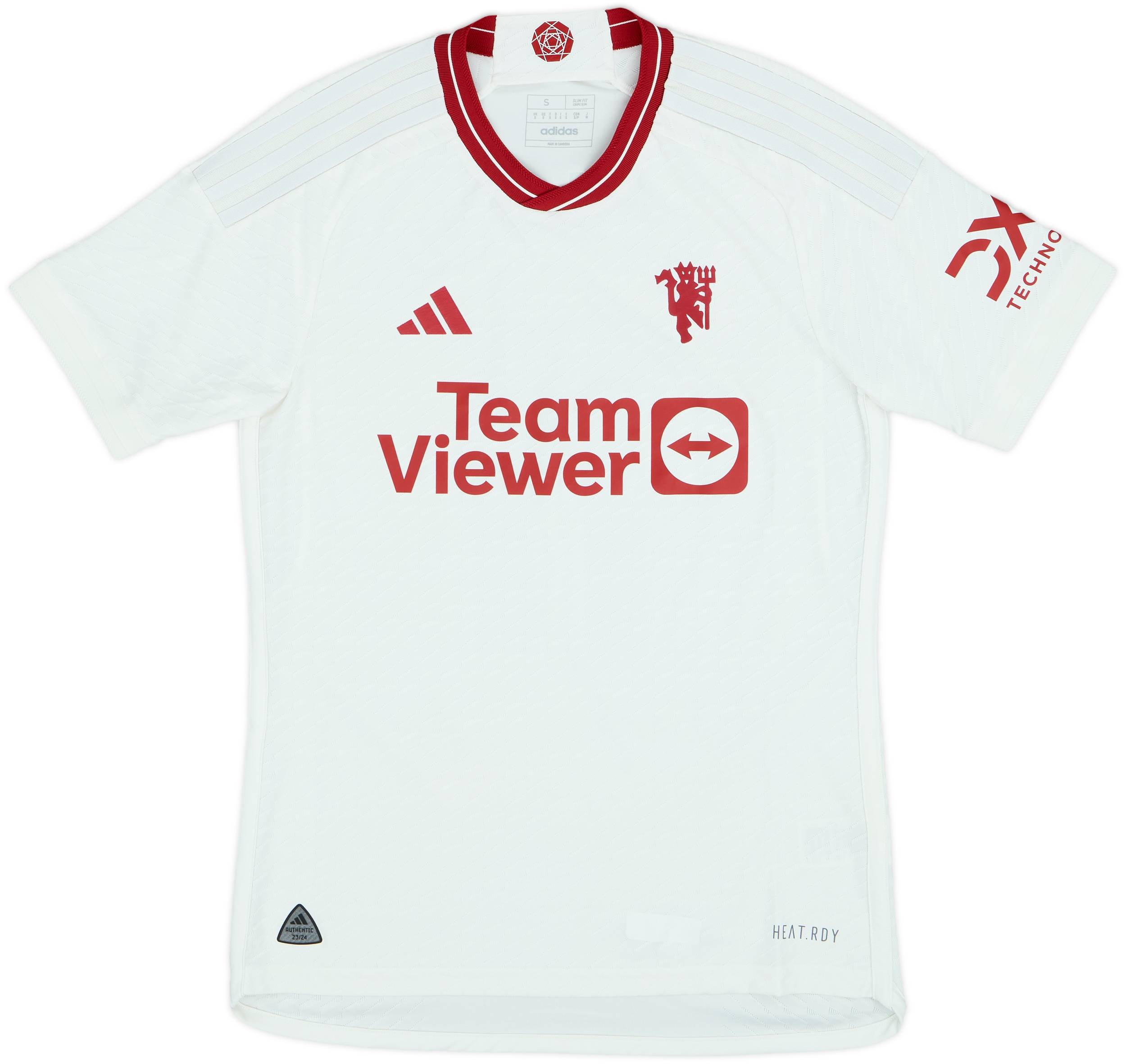2023-24 Manchester United Authentic Third Shirt Højlund #11 - 8/10