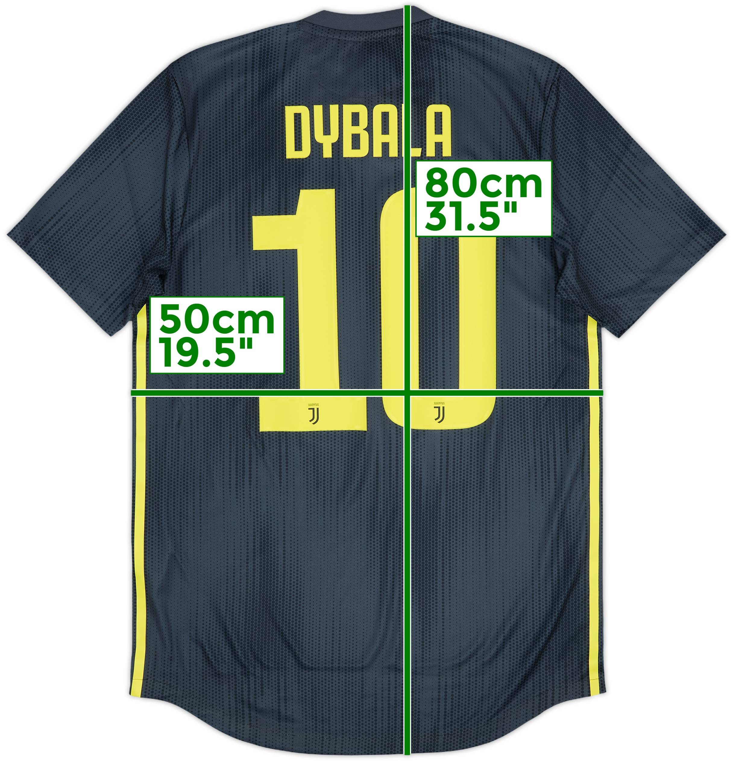 2018-19 Juventus Player Issue Third Shirt Dybala #10 (M)
