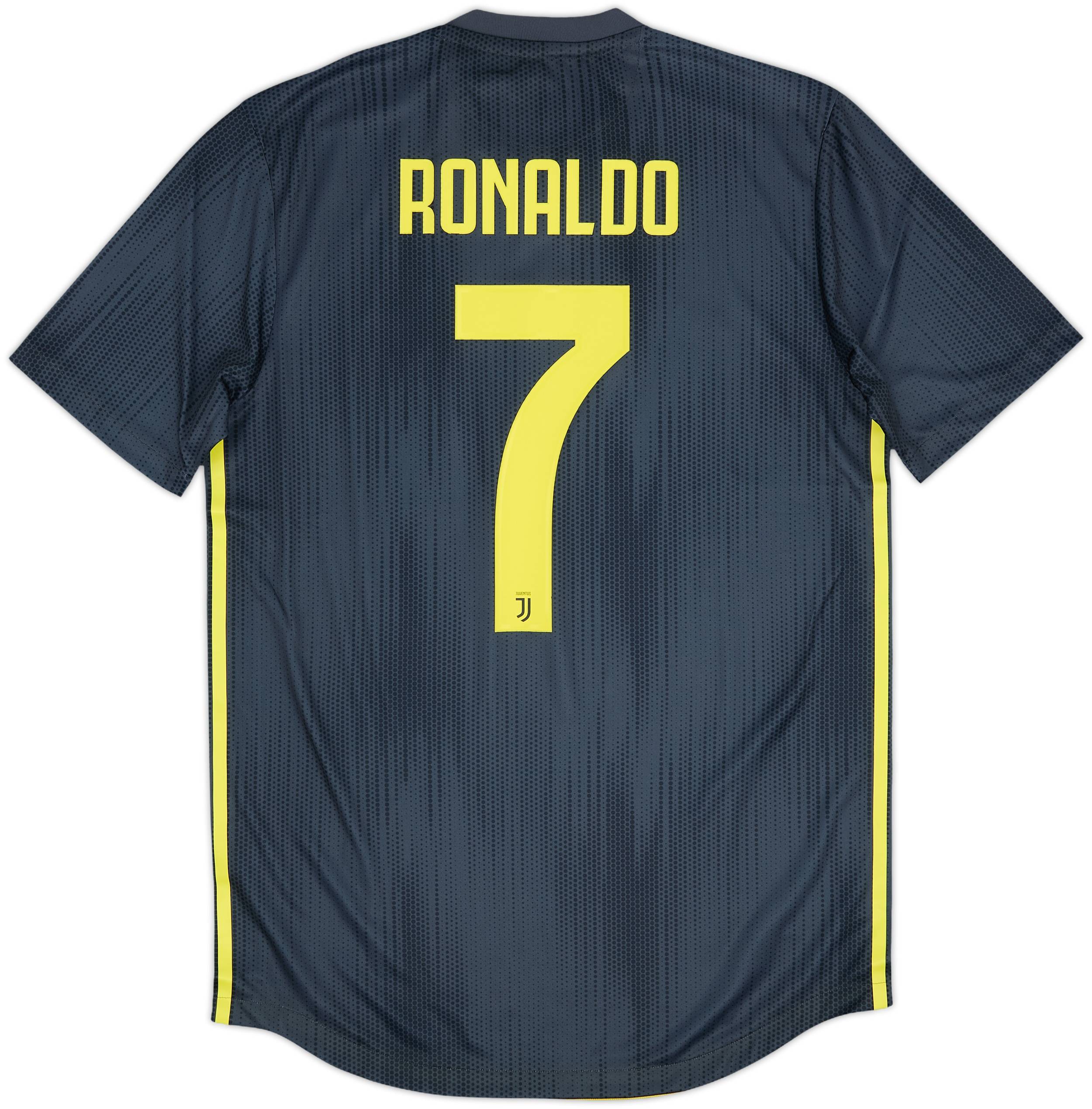 ユベントス RONALDO 7番 2018-19 Juventus Player Issue Third Shirt Ronaldo #7 (M)