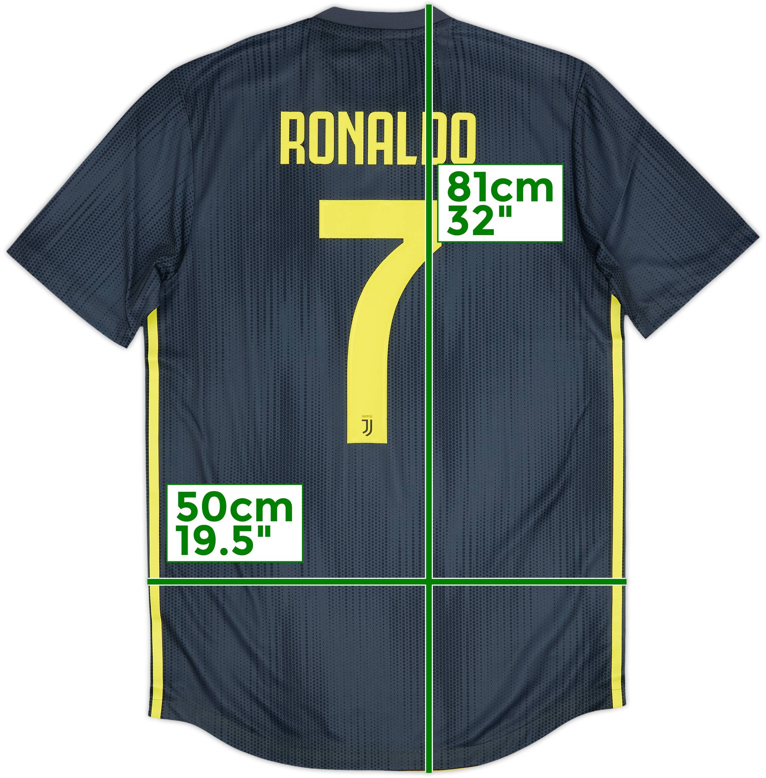 2018-19 Juventus Player Issue Third Shirt Ronaldo #7 (M)