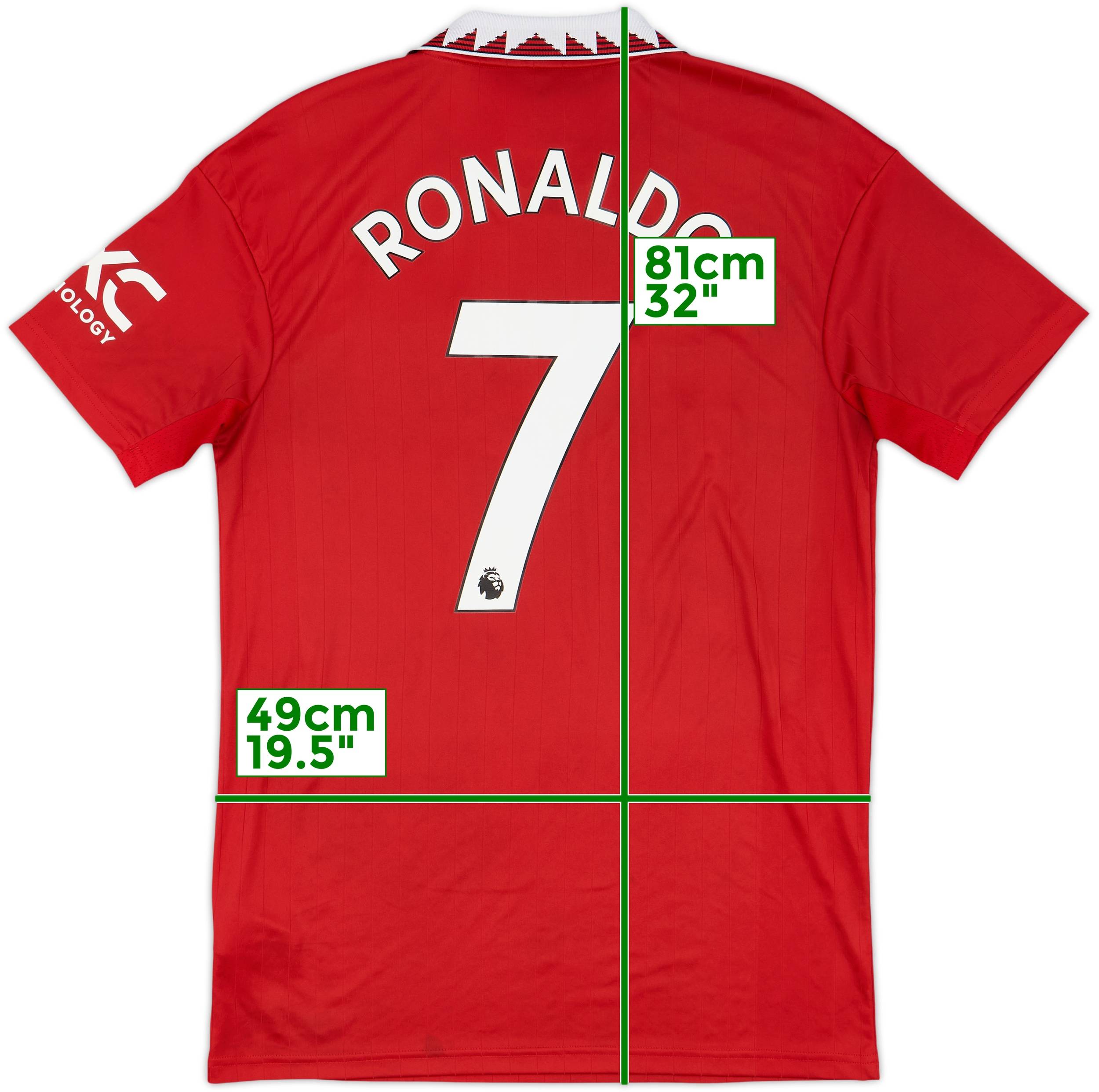 2022-23 Manchester United Home Shirt Ronaldo #7 - 6/10 - (M)