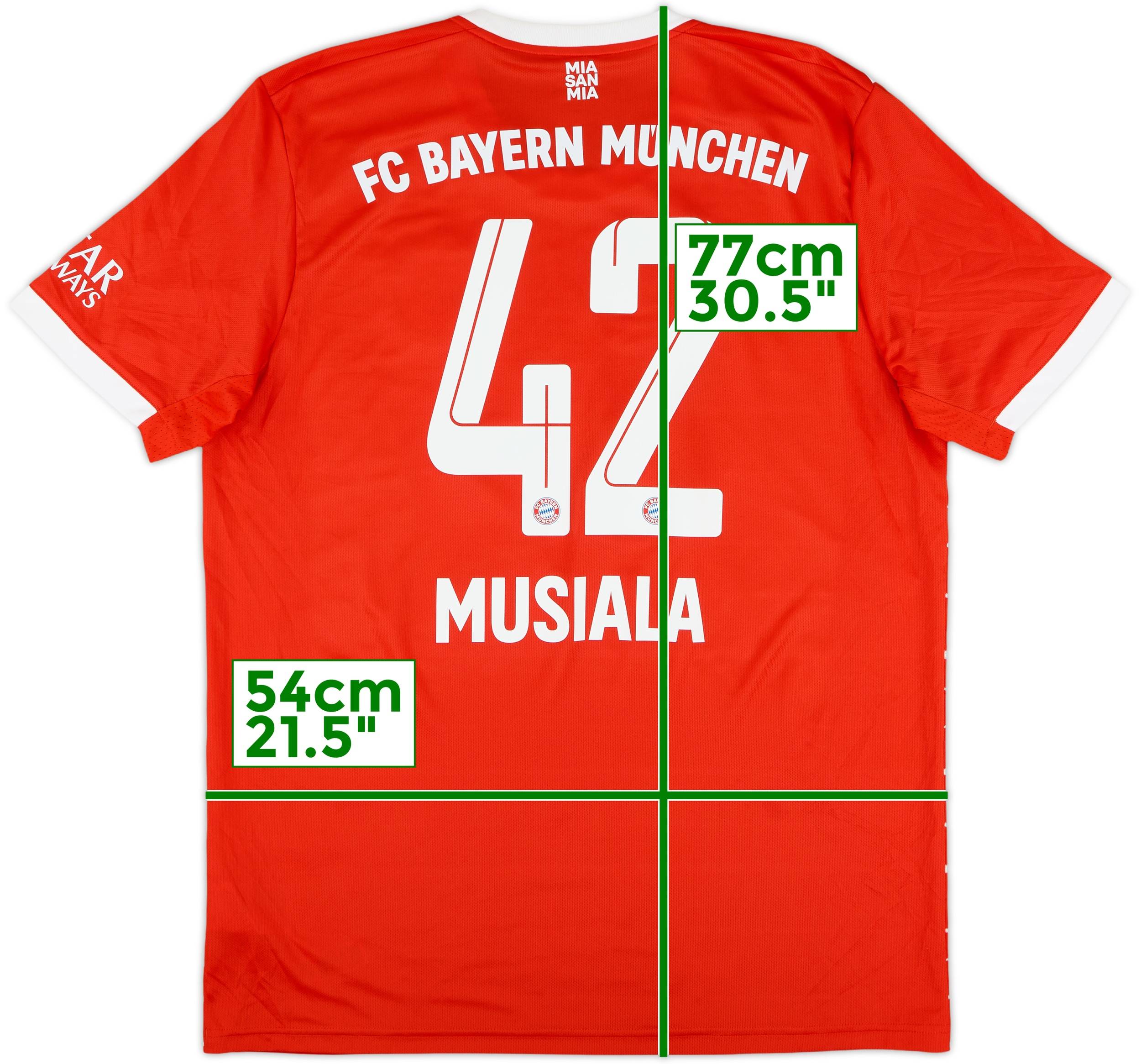 FC Bayern München MUSIALA 42 シャツ 2024-25 Bayern Munich Home Shirt Musiala #42