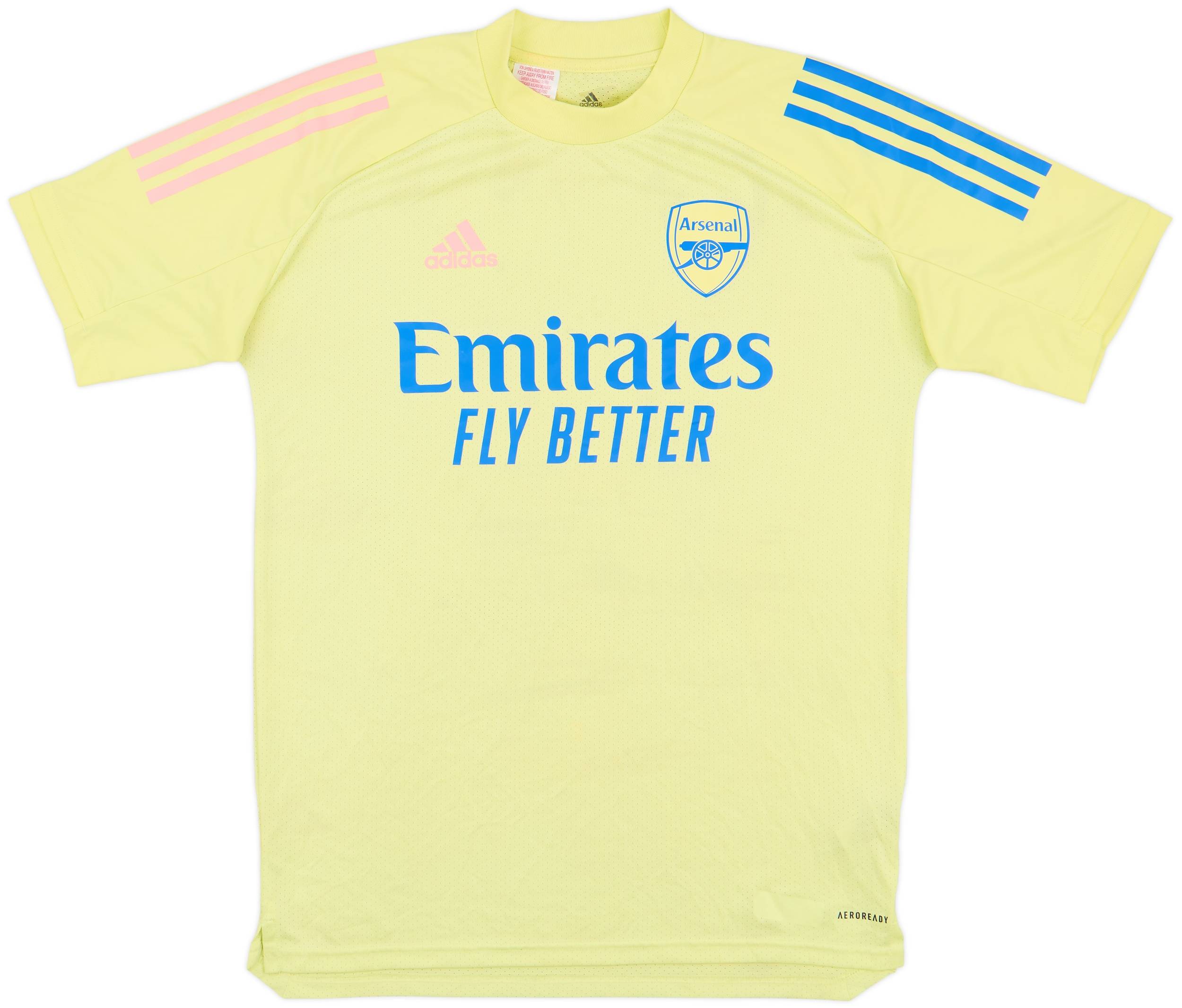 2020-21 Arsenal adidas Training Shirt - 8/10 - (XL.Boys)