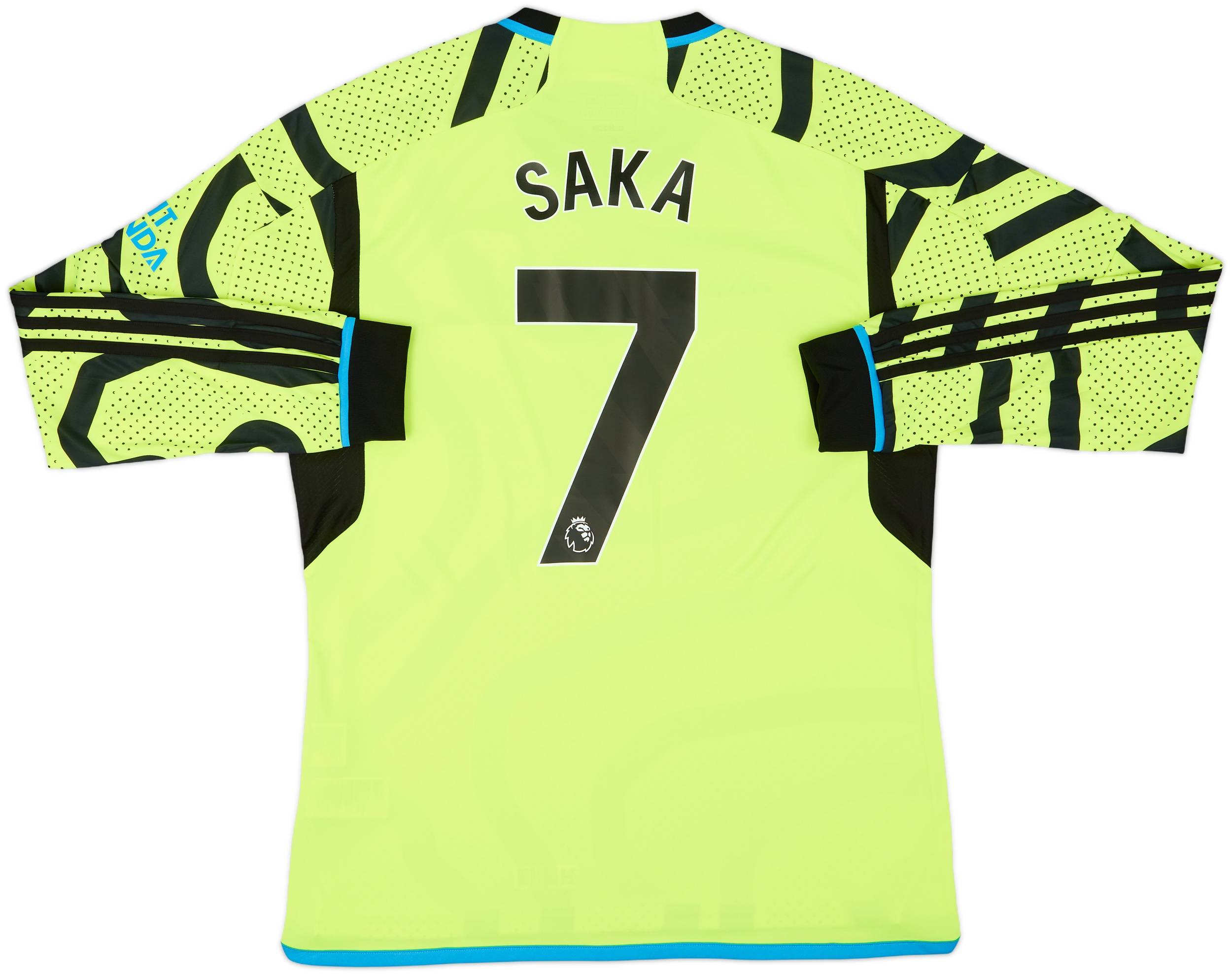  arsenal 23/24 SAKA 7 長袖シャツ 2023-24 Arsenal Away L/S Shirt Saka #7 (L)