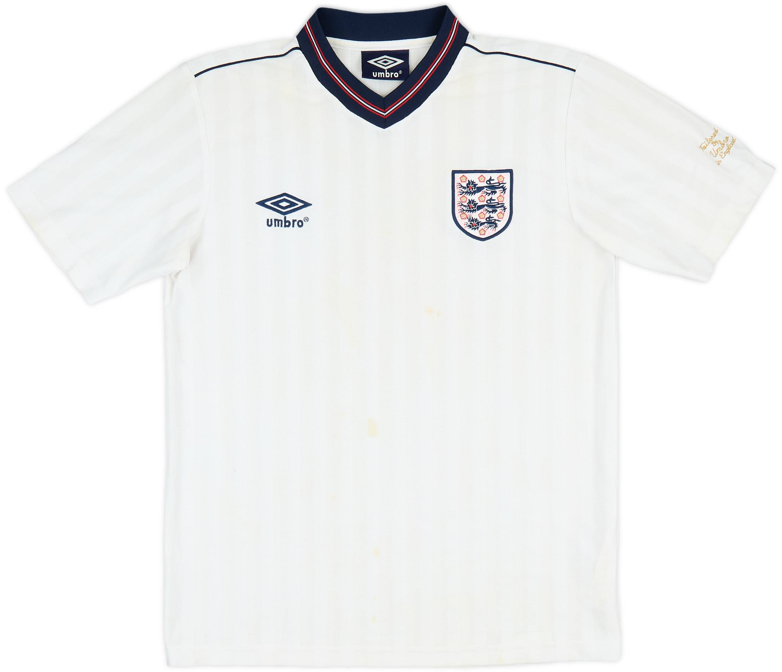2000s England '1986' Umbro Retro Home Shirt - 5/10 - (S)
