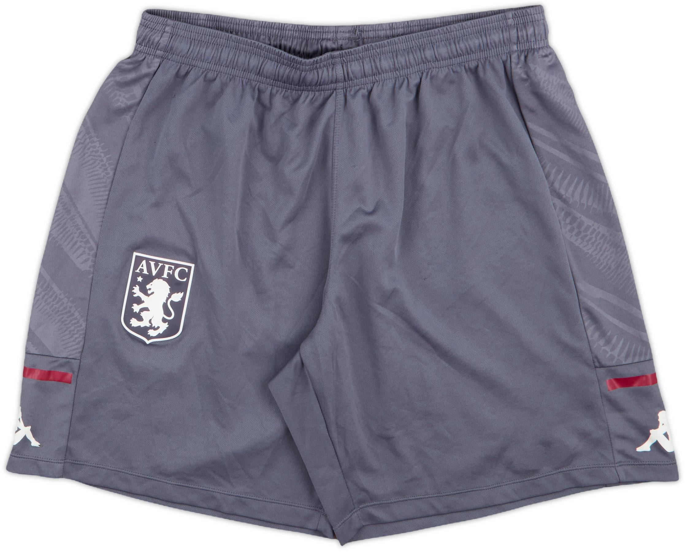 2020-21 Aston Villa Kappa Training Shorts 5/10 (XL)