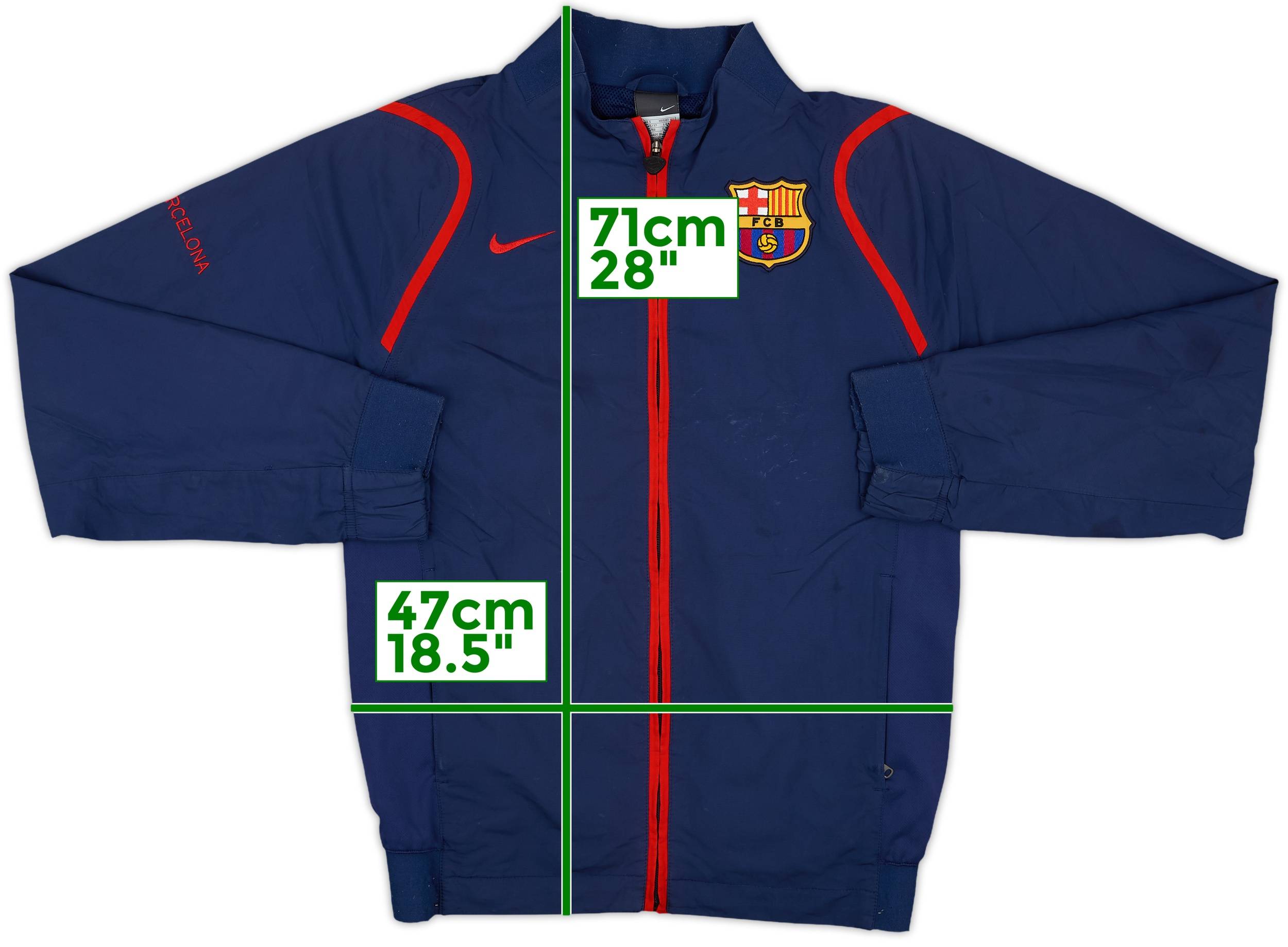 2006-07 Barcelona Nike Track Jacket - 6/10 - (S)