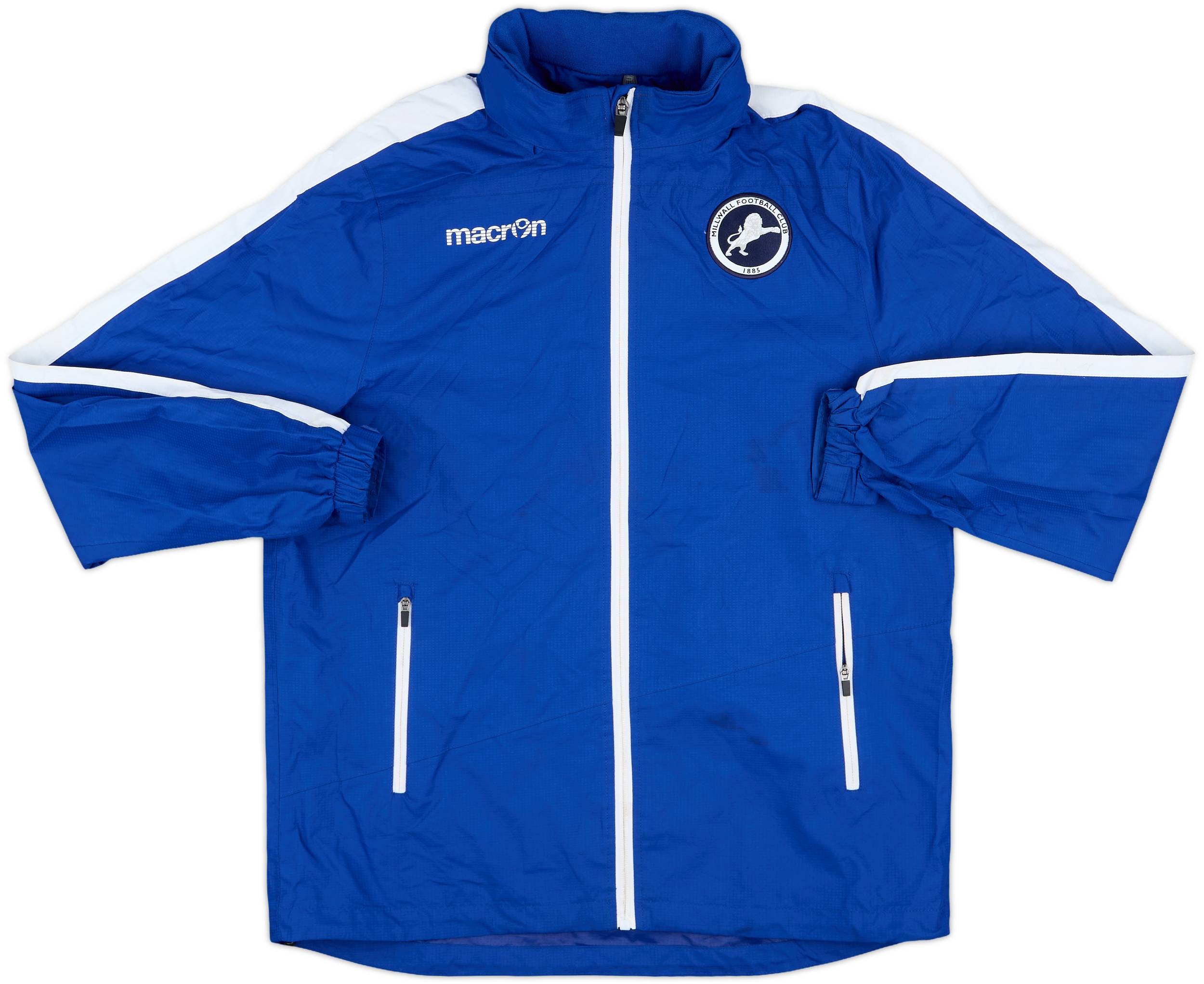 2018-19 Millwall Macron Rain Coat - 8/10 - (S)
