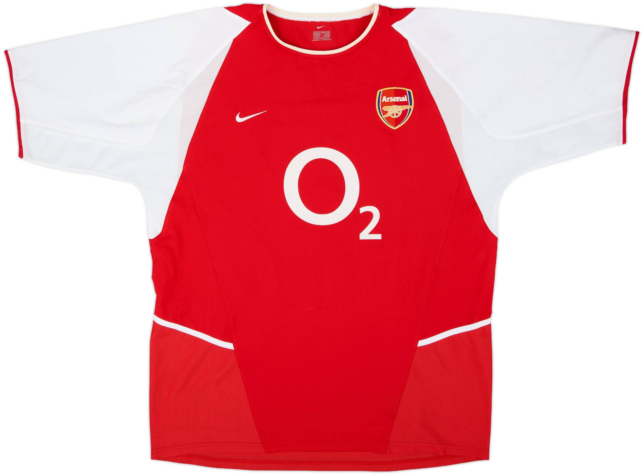2002-04 Arsenal Home Shirt Bergkamp #10 - 7/10 - (XL)