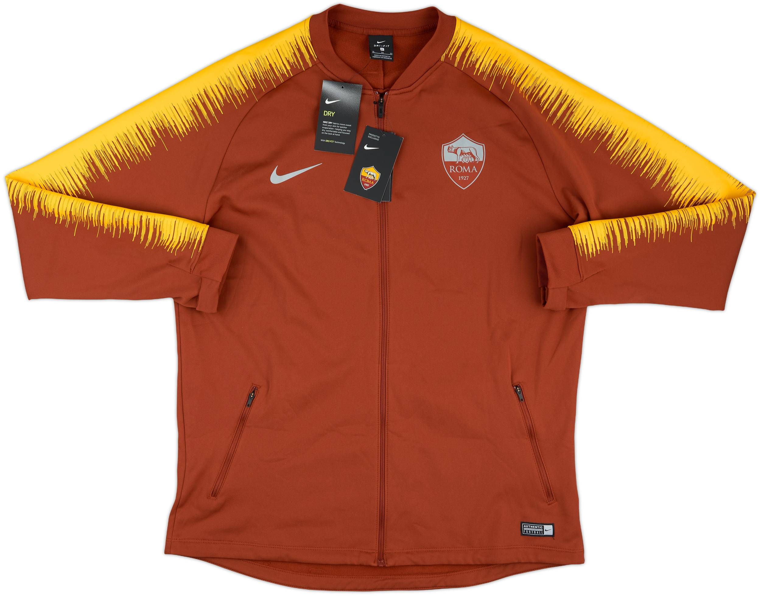 2018-19 Roma Nike Track Jacket (XL)