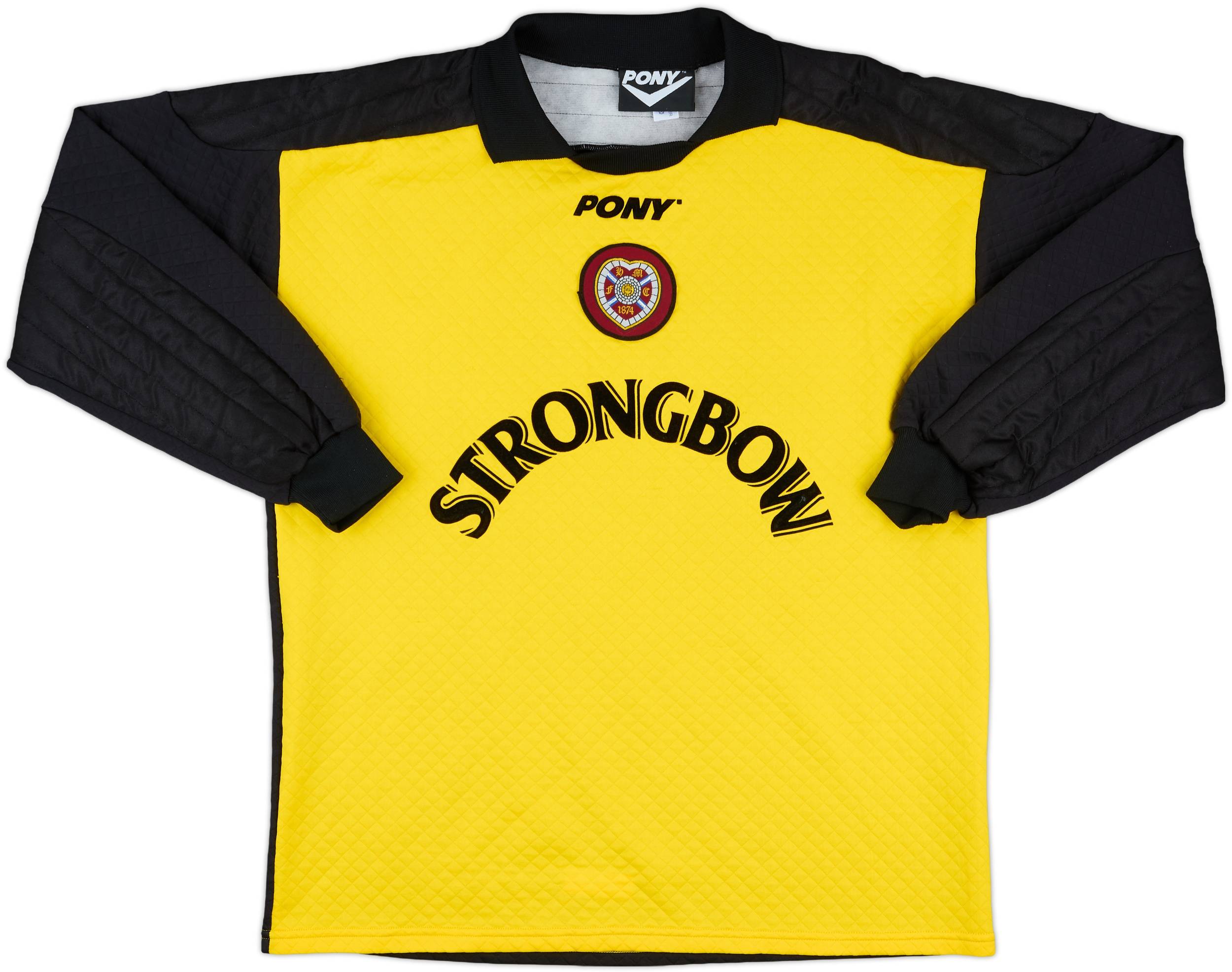 1996-97 Hearts GK Shirt - 9/10 - (M)