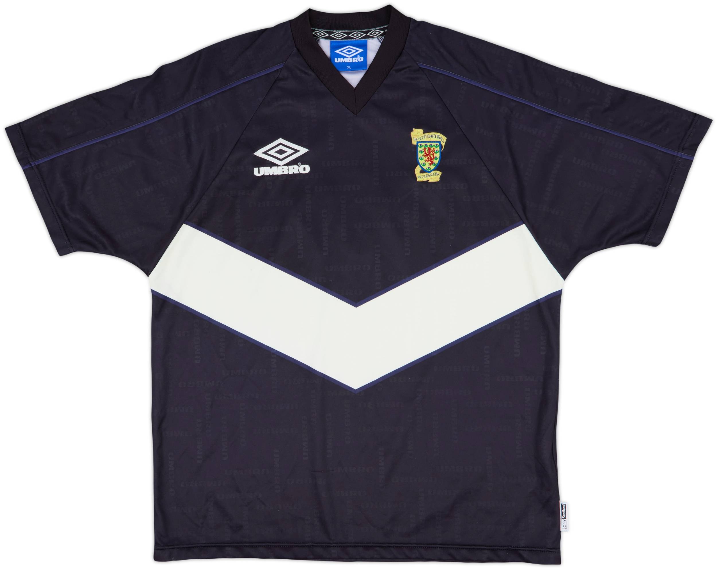 1998-99 Scotland Umbro Training Shirt - 7/10 - (XL)