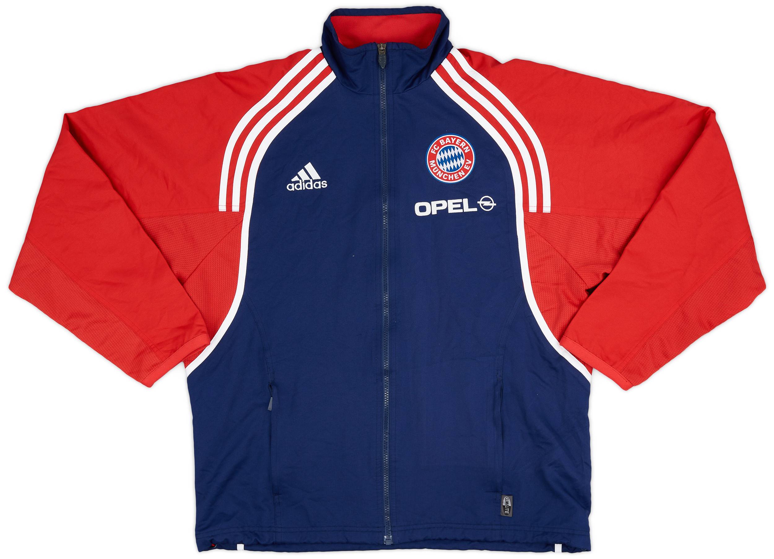 2000-01 Bayern addas Track Jacket - 9/10 - (XL.Boys)