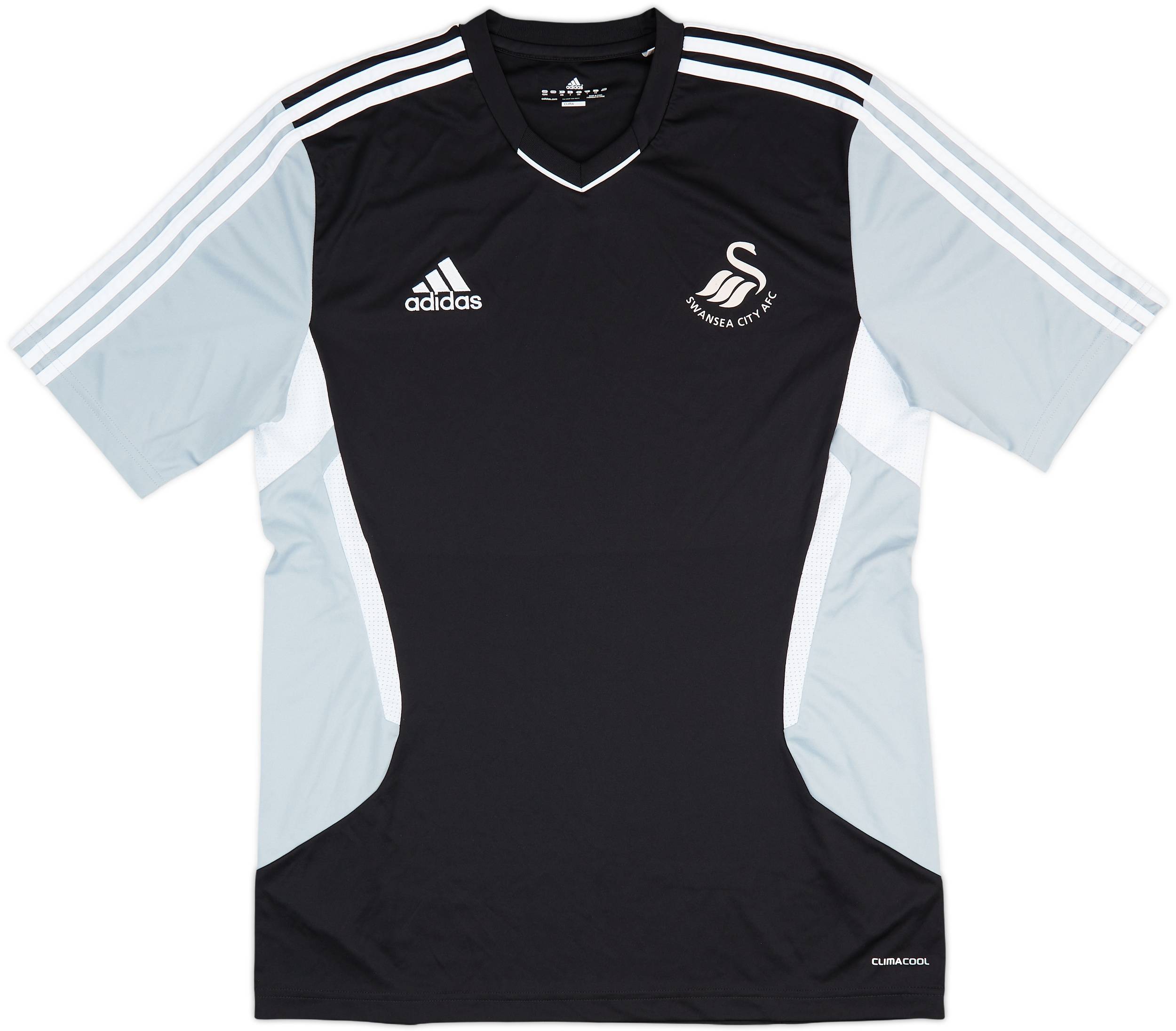 2011-12 Swansea adidas Training Shirt - 8/10 - (L)