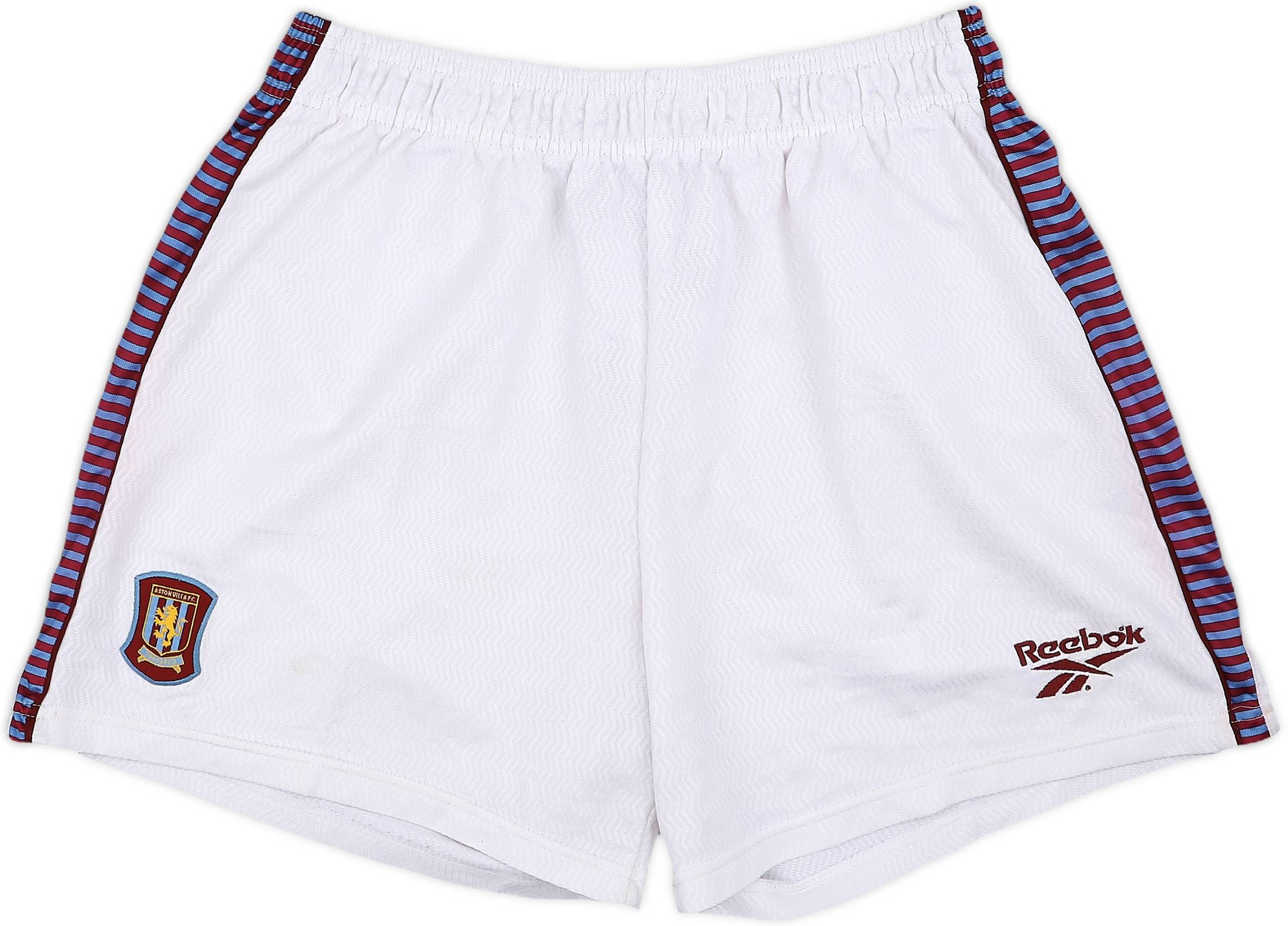 1997-98 Aston Villa Home Shorts - 6/10 - (XL)