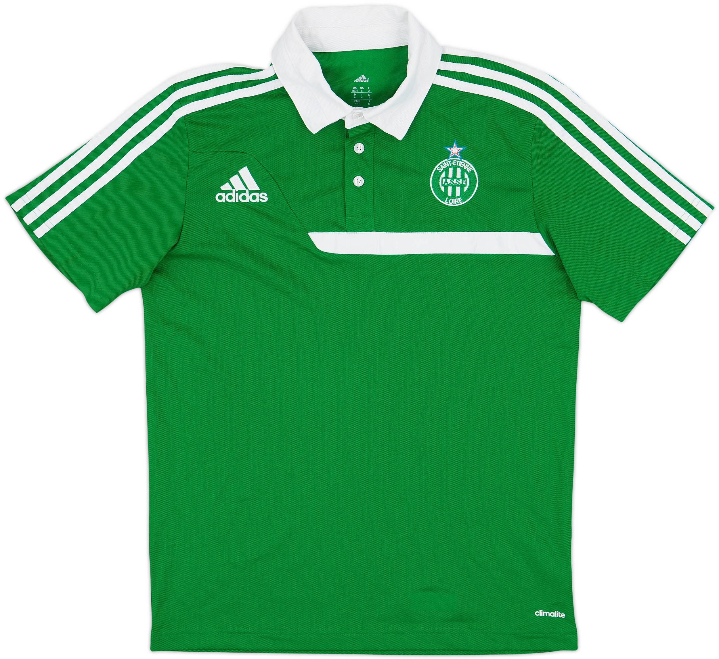 2013-14 Saint-Etienne adidas Polo Shirt - 8/10 - (S)