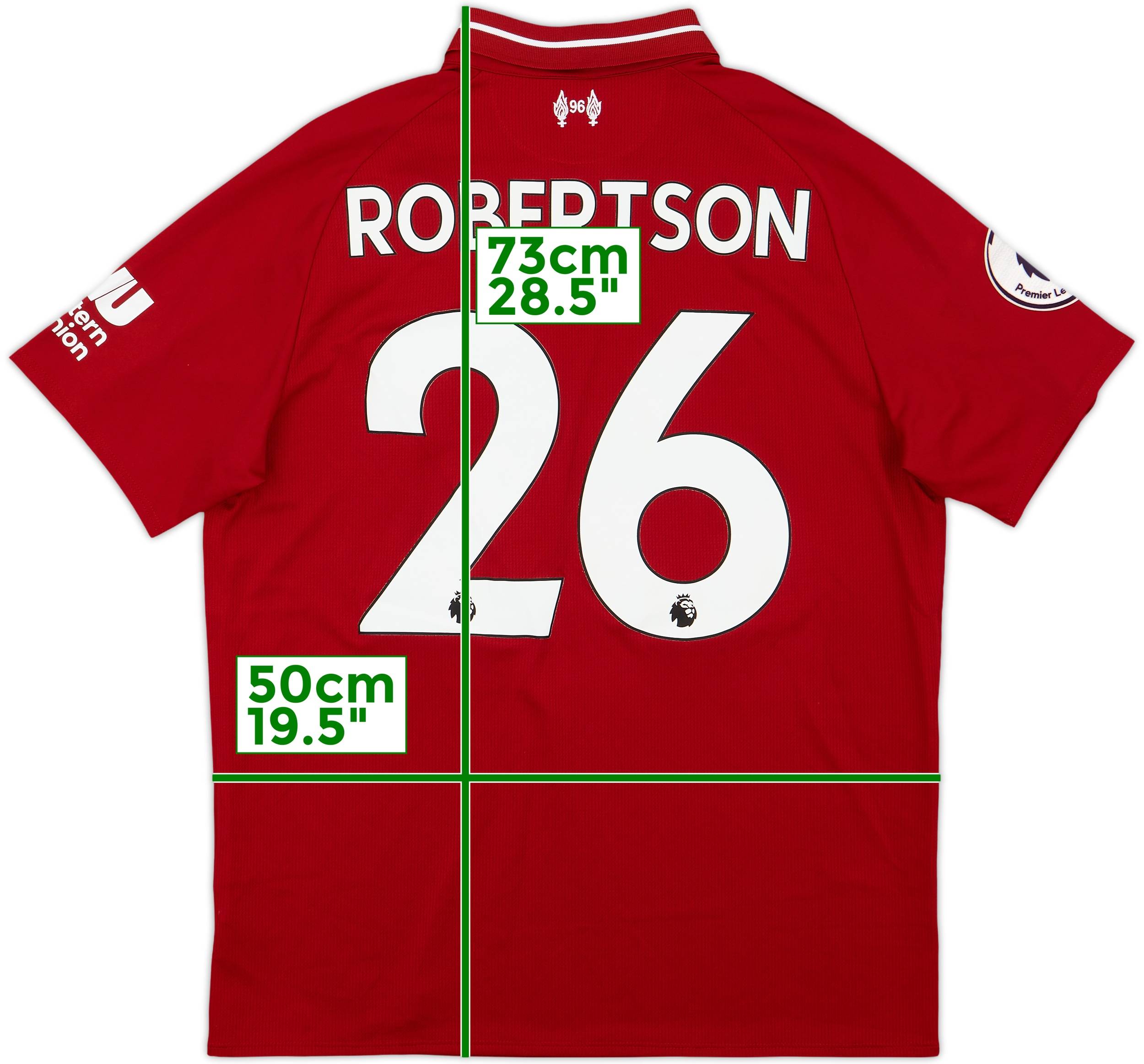 Liverpool FC Robertson 26 シャツ 2023-24 Liverpool Match Issue Home Shirt Robertson #26