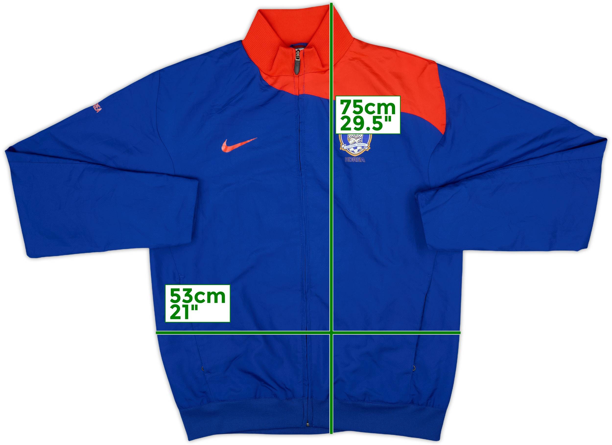 Nike Korea サッカージャージ 青　韓国代表 South Korea 2004 Total 90 Reissue Men's Nike Football Replica
