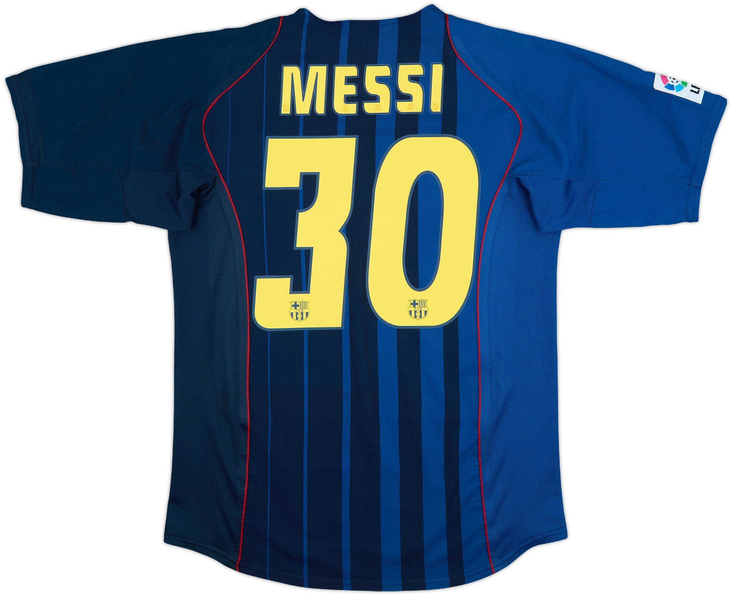 2004-05 Barcelona Away Shirt Messi #30 - 8/10 - (L)