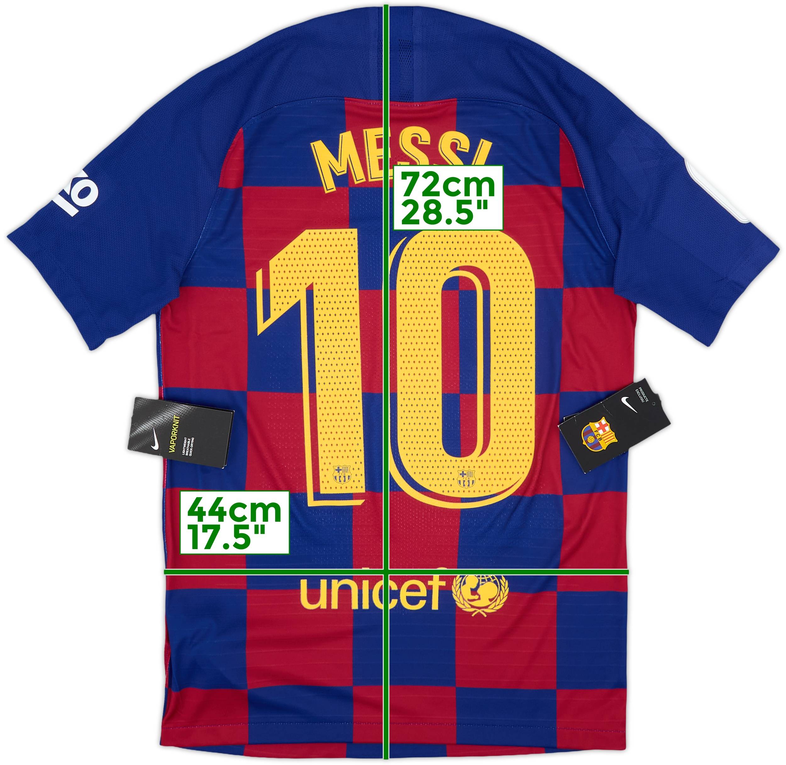2019-20 Barcelona Authentic Home Shirt Messi #10 (S)