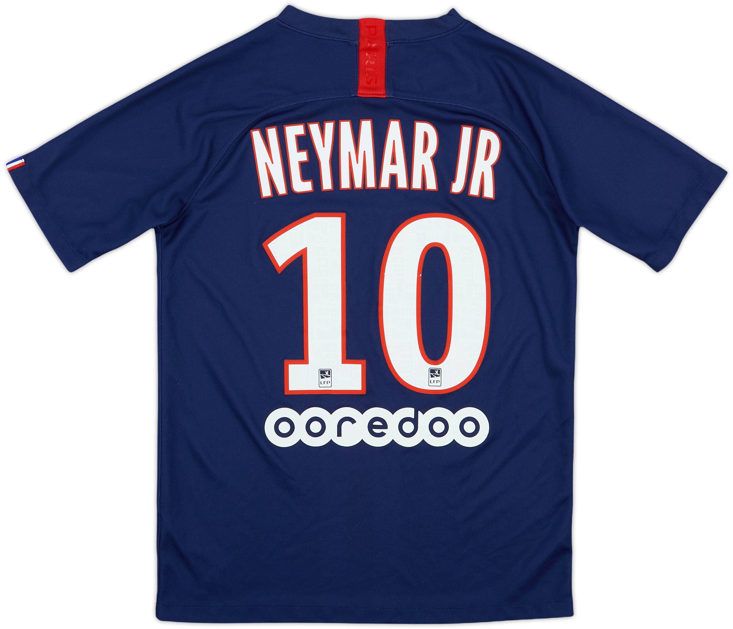 2019-20 Paris Saint-Germain Home Shirt Neymar Jr #10 - 7/10 - (XL