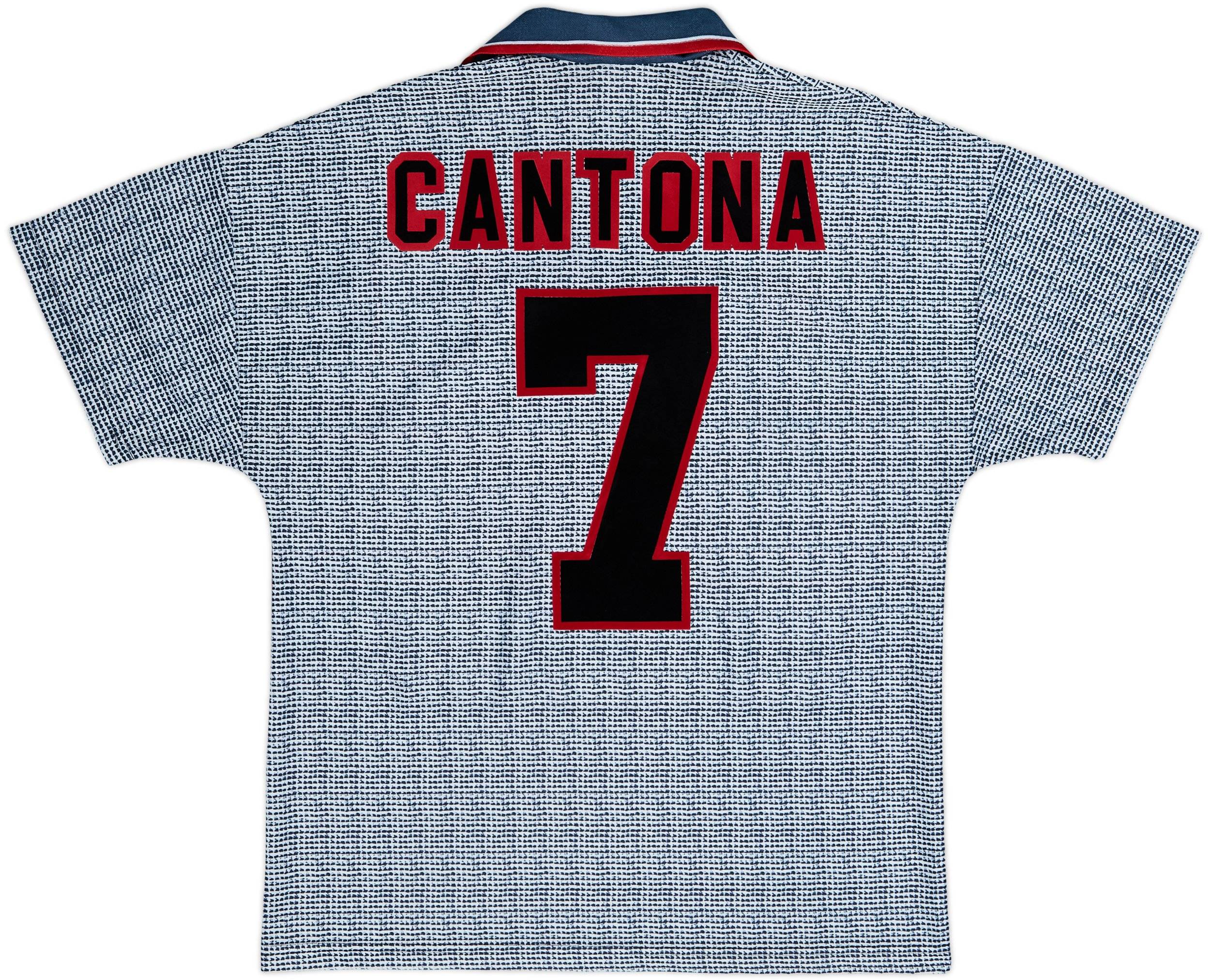 1995-96 Manchester United Away Shirt Cantona #7 - 8/10 - (M)
