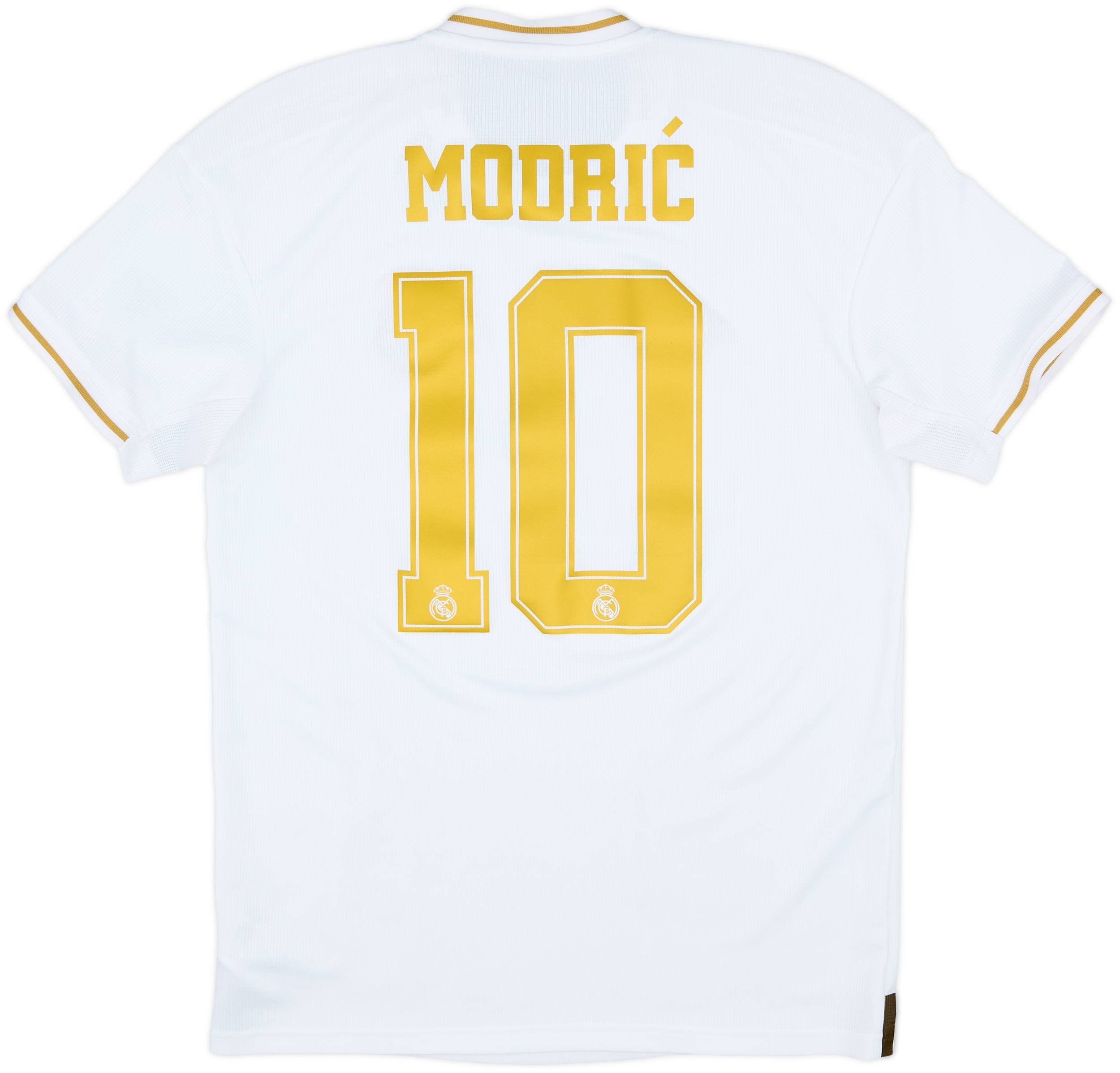 2019-20 Real Madrid Home Shirt Modric #10 - 10/10 - (M) 2019-20 Real Madrid Home Shirt Modric #10 - 10/10 - (M)