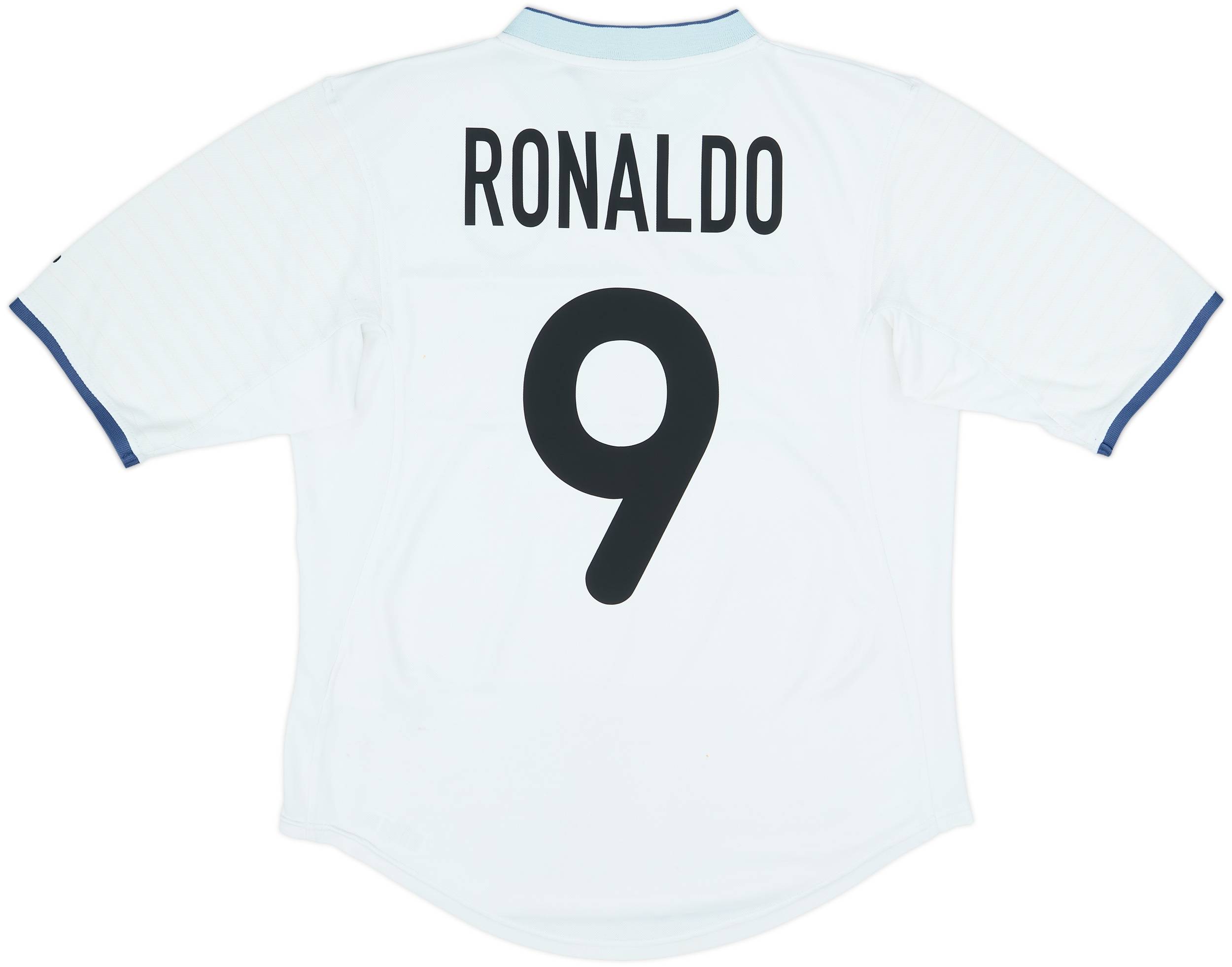2000-01 Inter Milan Away Shirt Ronaldo #9 - 6/10 - (M)
