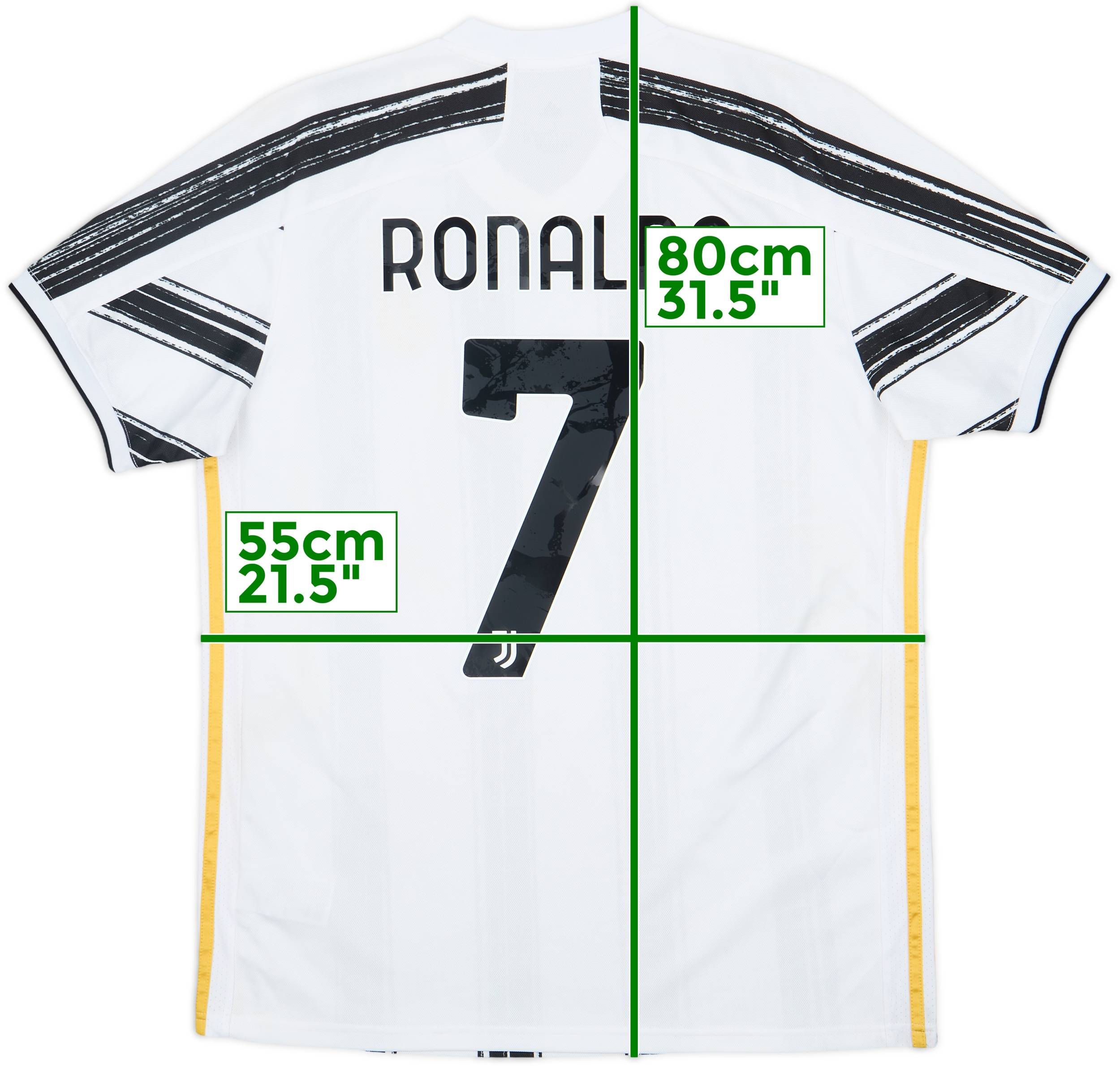 2020-21 Juventus Home Shirt Ronaldo #7 - 7/10 - (L)