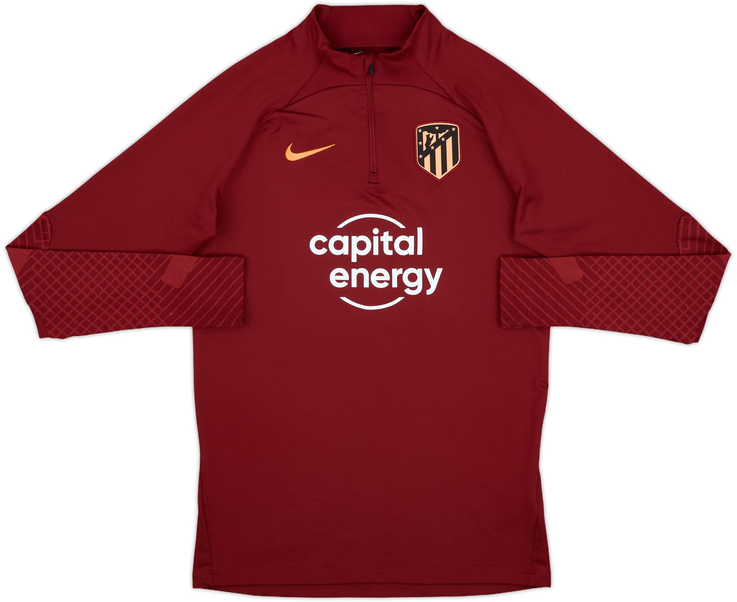 Nike Atlético Madrid Mサイズ シャツ 2022-23 Atletico Madrid Nike 1/4 Zip Drill Top - 9/10 - (S)