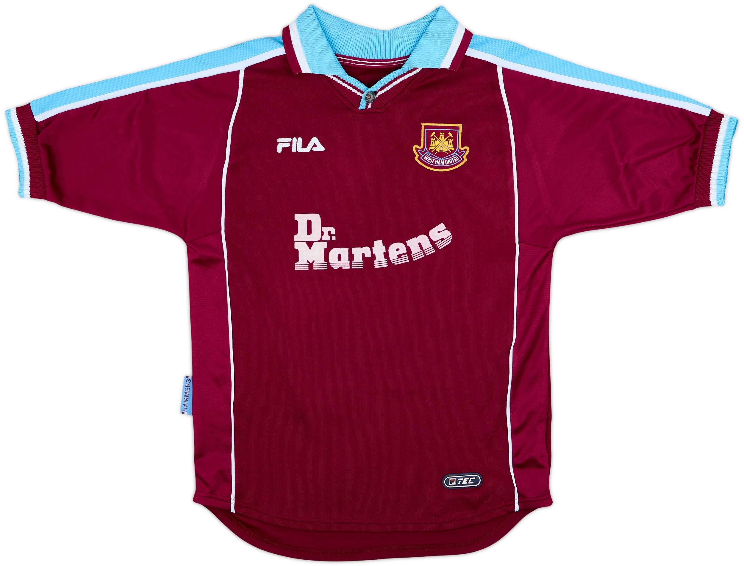 【当時物】99-01 ウェストハム ♯10 ディカーニオ【L-XL相当】ホーム 当時物】99-01 ウェストハム ♯10 ディカーニオ【L-XL相当】ホーム